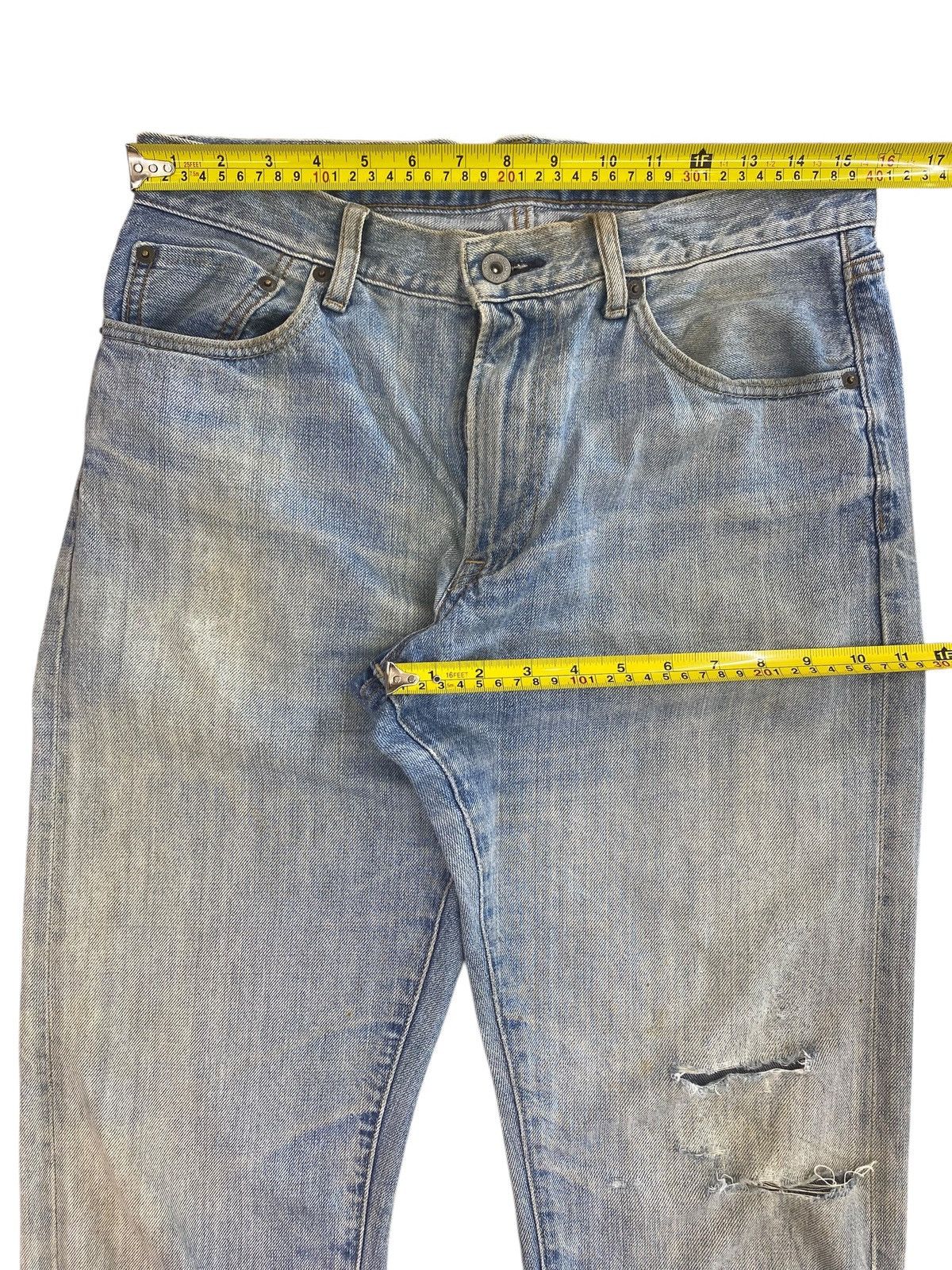 Uniqlo Uniqlo Faded Mud Wash Style Selvedge Jeans Size US 32 / EU 48 - 9 Thumbnail
