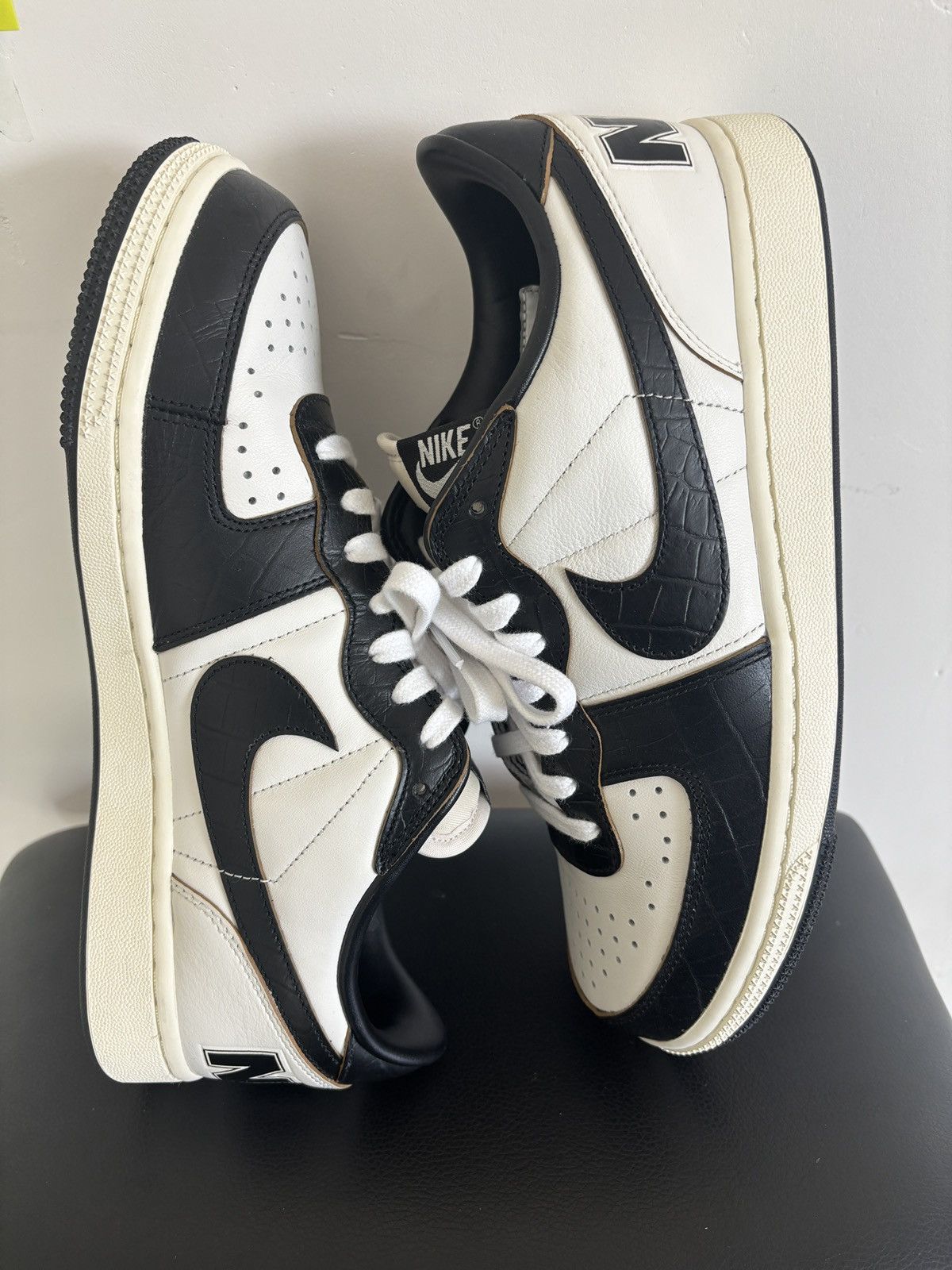 Nike Nike Terminator Low Black Croc Size US 9 / EU 42 - 3 Thumbnail