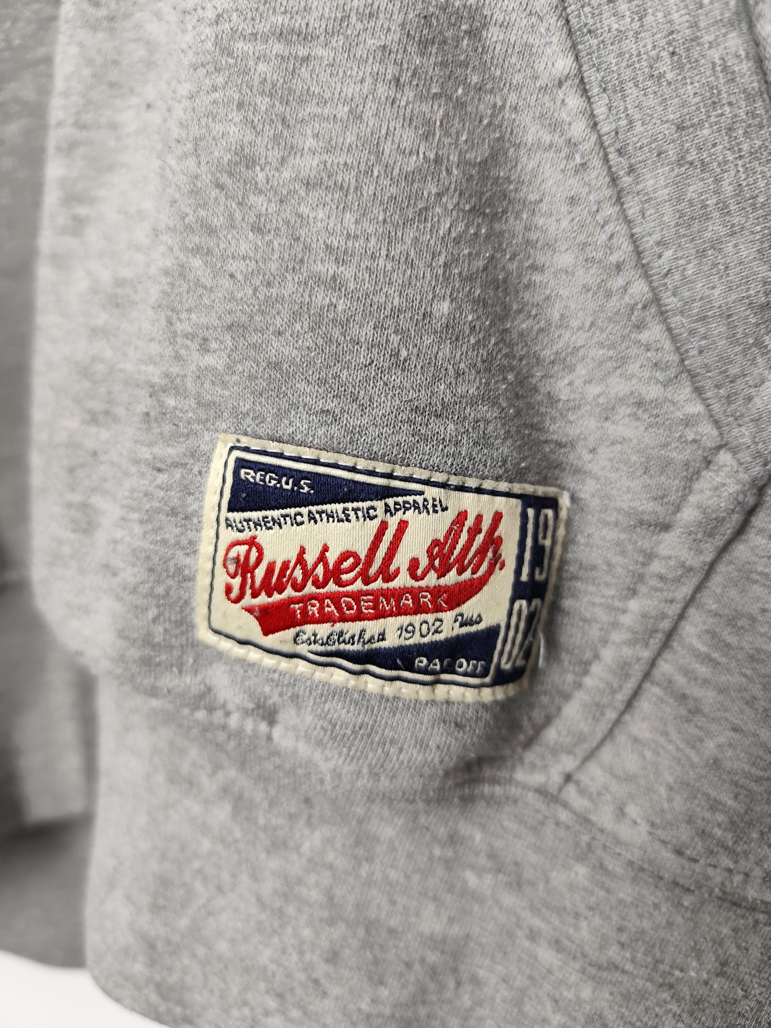 Vintage streetwear oversized Y2K hoodie Russel Authentic