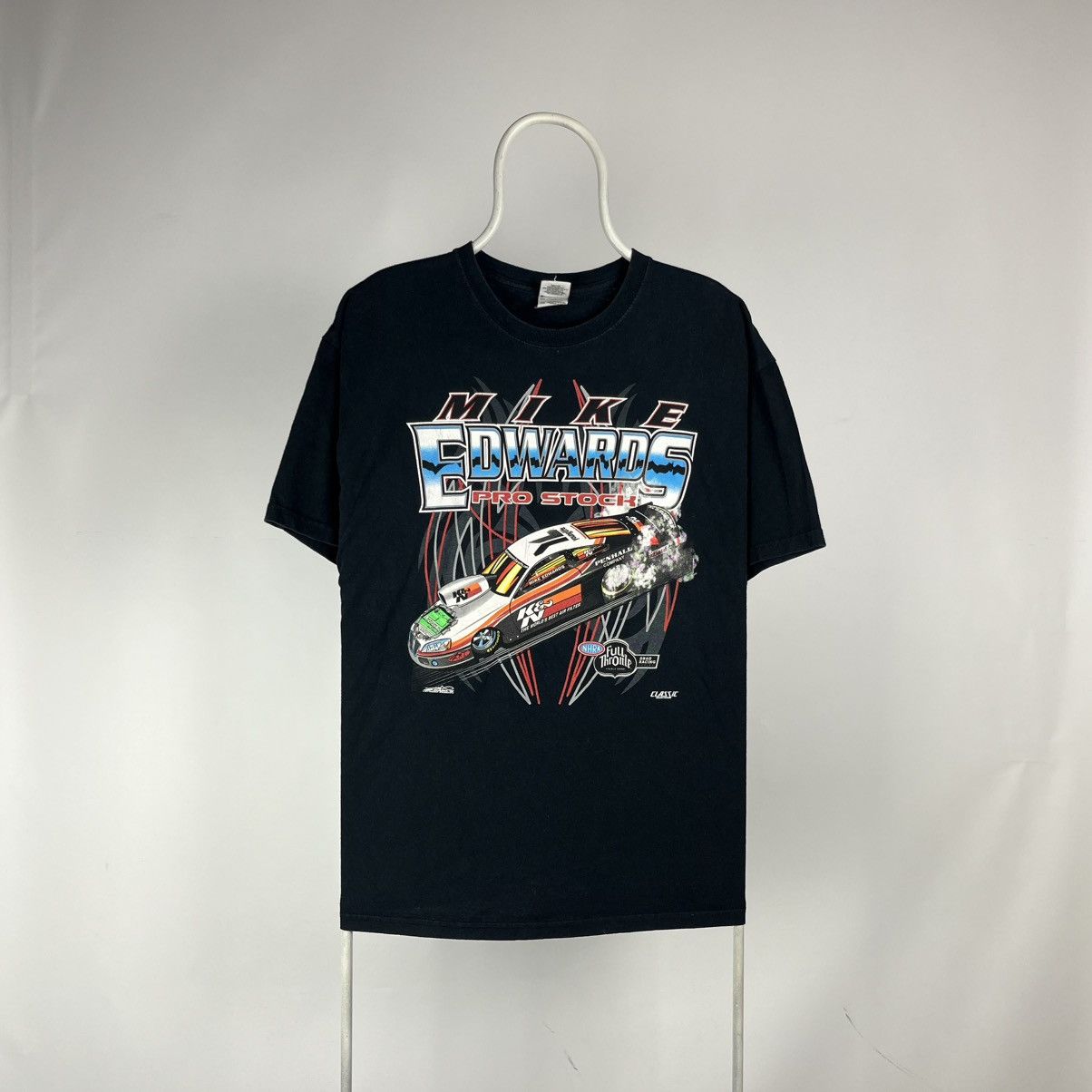 Formula 1 Mike Edwards Motorsports Pro stock Drag Racing Tshirt Size US XL / EU 56 / 4 - 1 Thumbnail