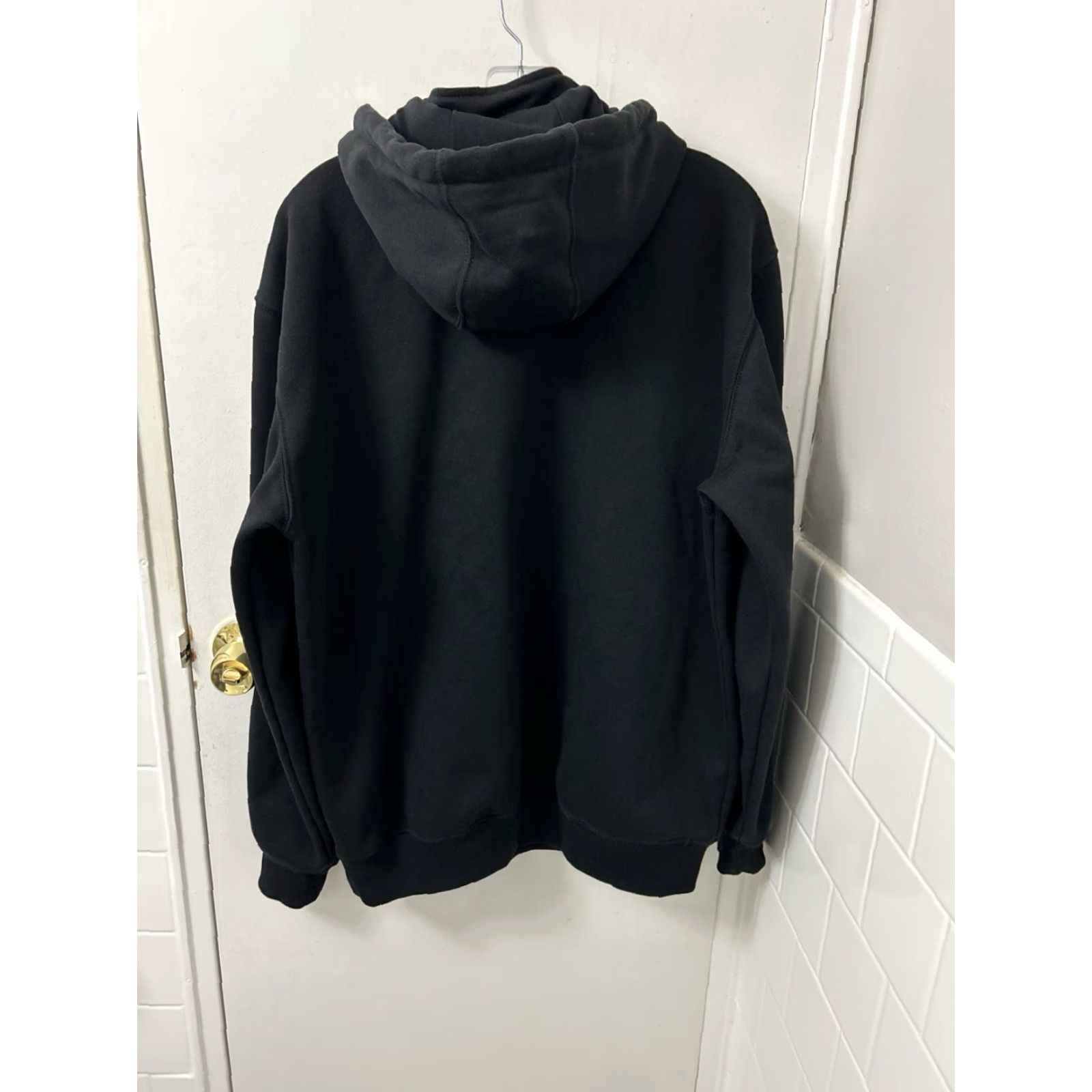 Carhartt Carhartt Rain Defender Hoodie Mens M Black Loose Fit Pullover L/S TS0617-M Size US M / EU 48-50 / 2 - 7 Thumbnail