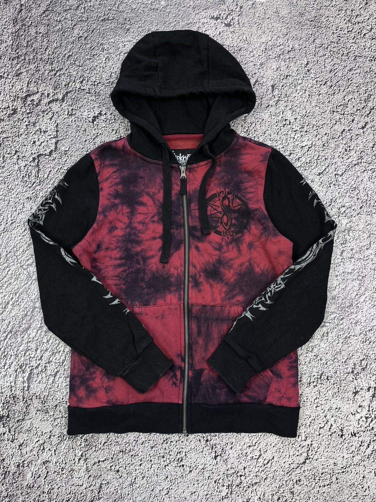 Band Tees Vintage Y2K Slipknot Logo Japan Rock Zip Up Hoodie Size M Size M / US 6-8 / IT 42-44 - 4 Thumbnail