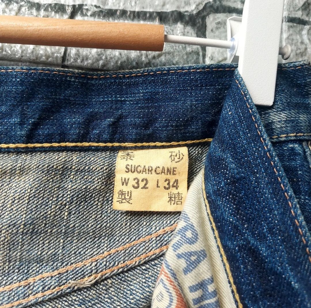 Japanese Brand Vtg SUGAR CANE Hawaii Aloha Denim Selvedge Jeans Size US 32 / EU 48 - 17 Thumbnail