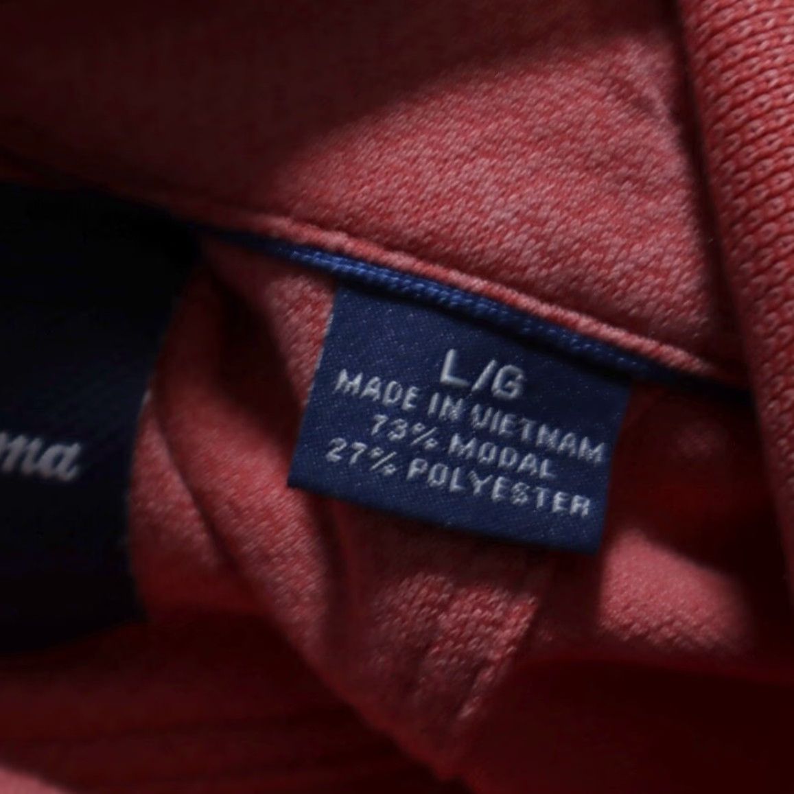 Tommy Bahama Tommy Bahama Polo Shirt Men L Salmon Modal Solid Shirt Size US L / EU 52-54 / 3 - 6 Thumbnail