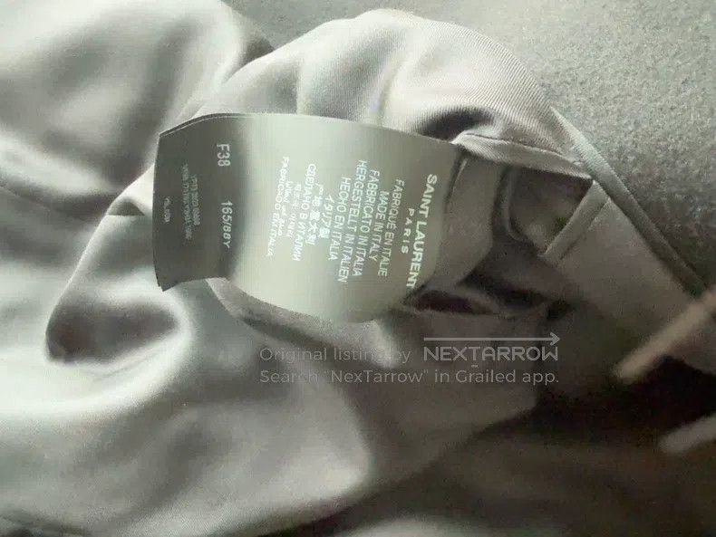 Saint Laurent Paris Saint Laurent Paris Cashmere Coat Size XS / US 0-2 / IT 36-38 - 4 Thumbnail