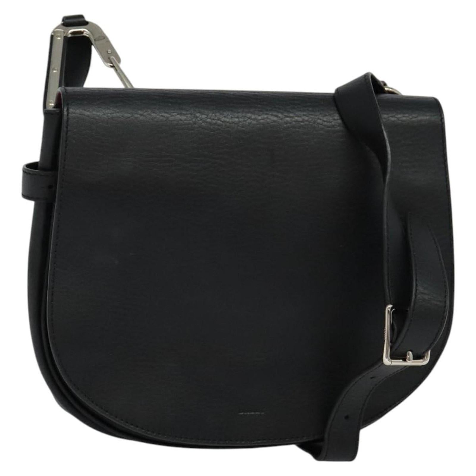 Bally Black Leather Shoulder
