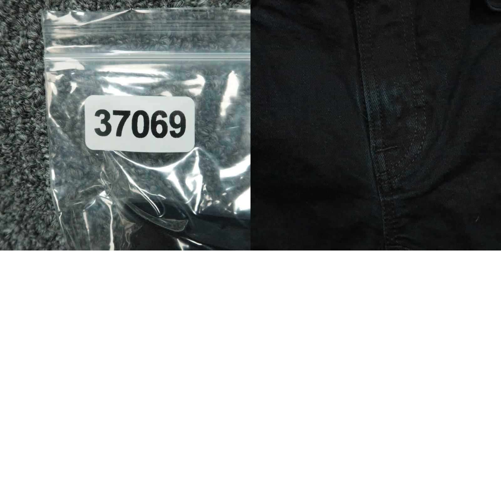 Nudie Jeans Nudie Jeans Mens 33x32 Black Skinny 5 Pocket Stretch Denim Slim Belt Loops Jeans Color Black Men 33 Regular Inseam 32 Size US 33 - 9 Thumbnail