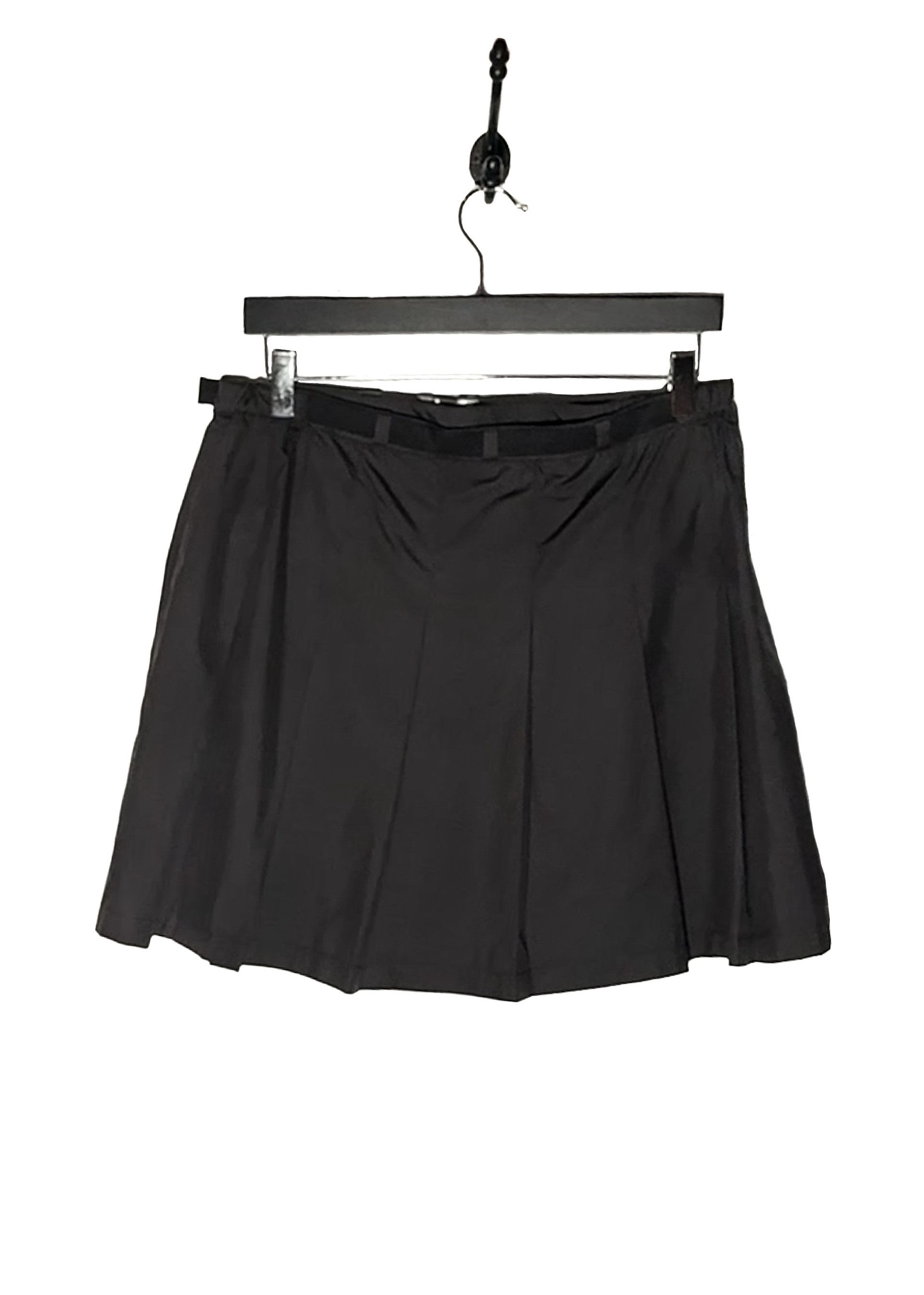 Dior Dior Black Utility Belted Rear-Pleated Mini Skirt Size 30" / US 8 / IT 44 - 6 Thumbnail