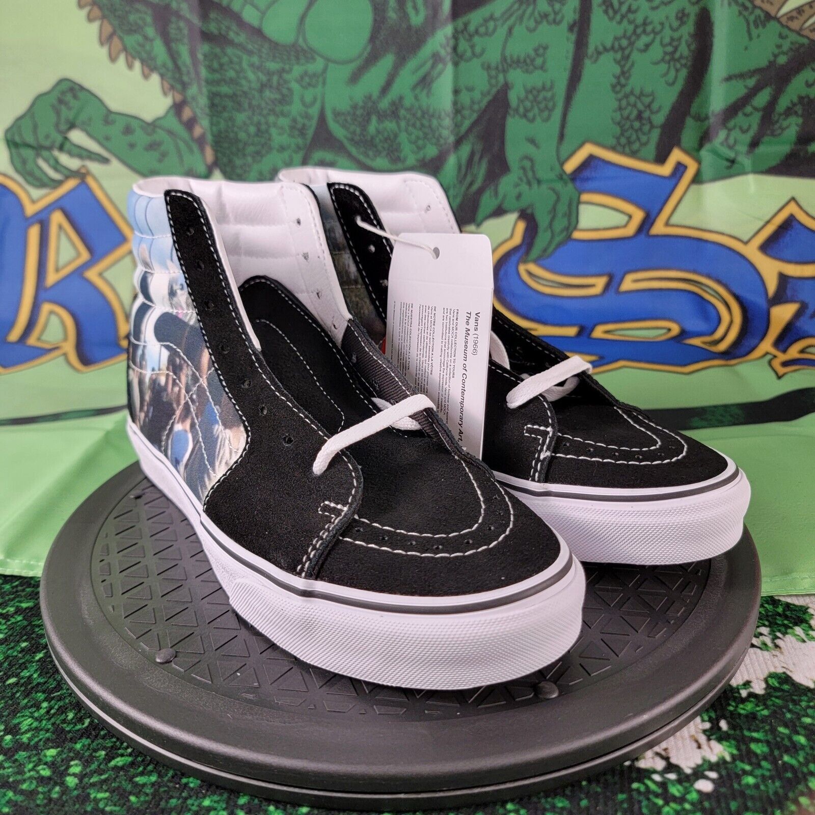 Vans VANS SK8-HI MOCA Frances Black High Top Unisex Sneakers Sz9 Size US 9 / IT 39 - 4 Thumbnail