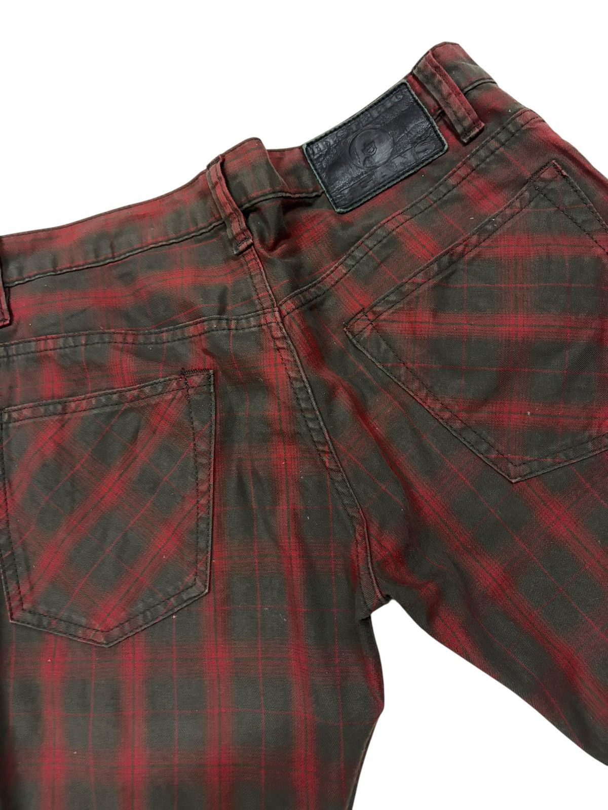 Hysteric Glamour × Japanese Brand × Seditionaries Bondage Punk Hysteric Glamour Plaid Skinny Jeans Size US 30 / EU 46 - 5 Thumbnail