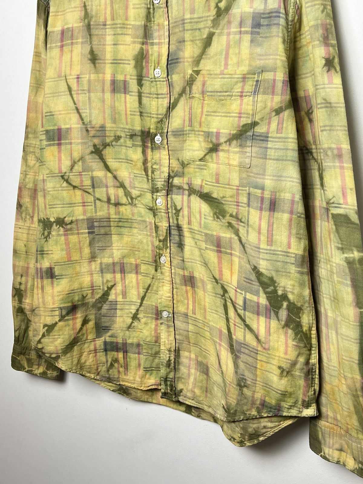 Acne Studios acne spiral vintage travis flannel shirt y2k shirt Size US M / EU 48-50 / 2 - 6 Thumbnail