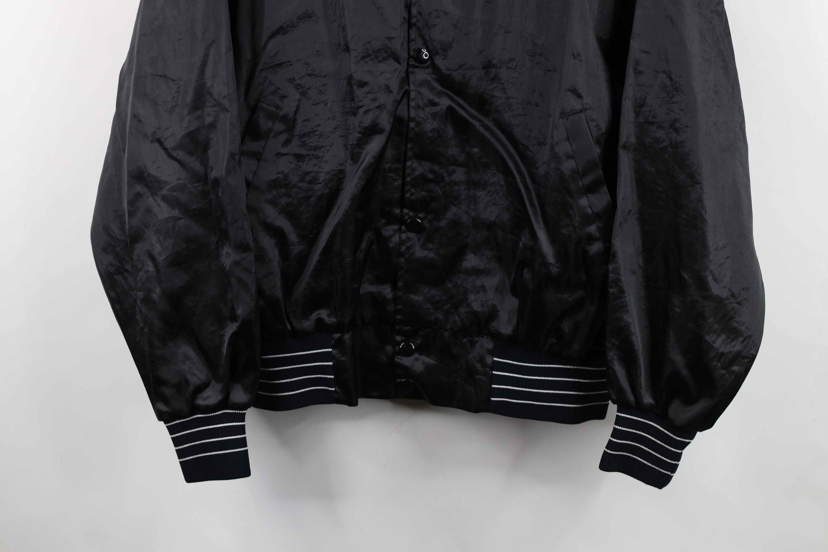 Vintage Vintage 80s 90s Arizona Country Music Radio Satin Jacket USA Size US L / EU 52-54 / 3 - 3 Thumbnail