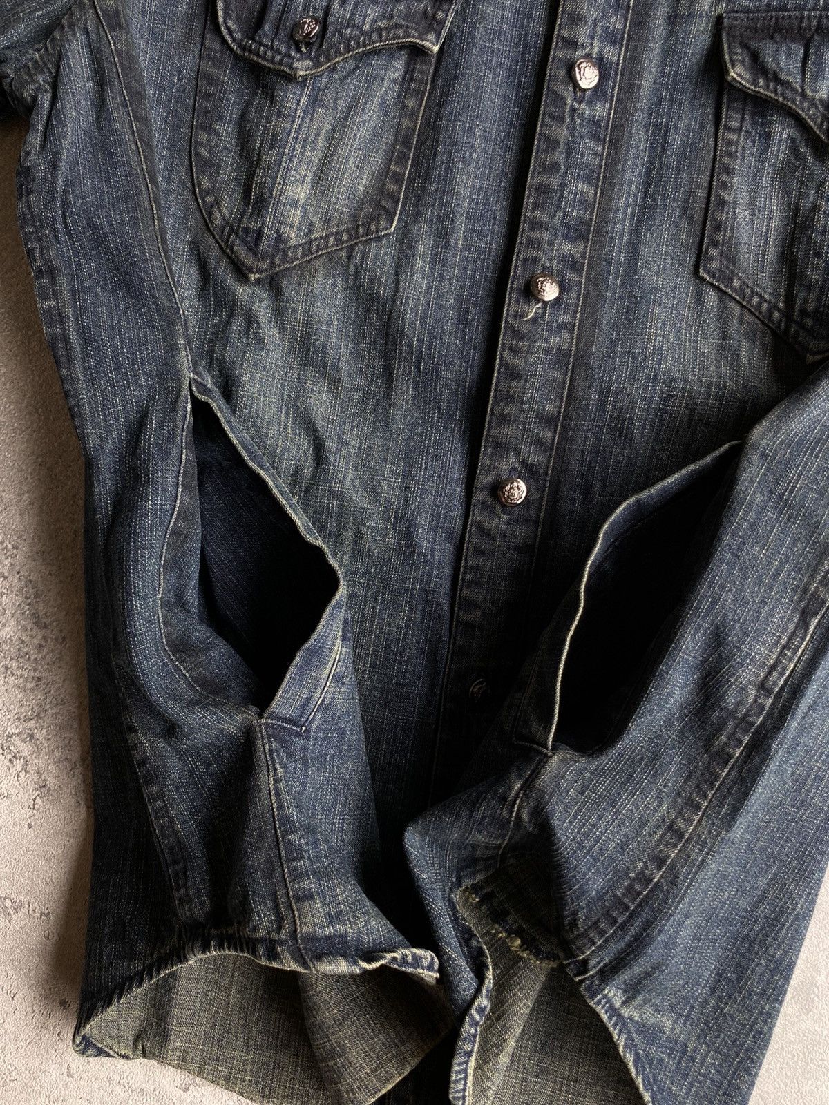 semanticdesign Semantic Design Denim Shirt Size L / US 10 / IT 46 - 4 Thumbnail