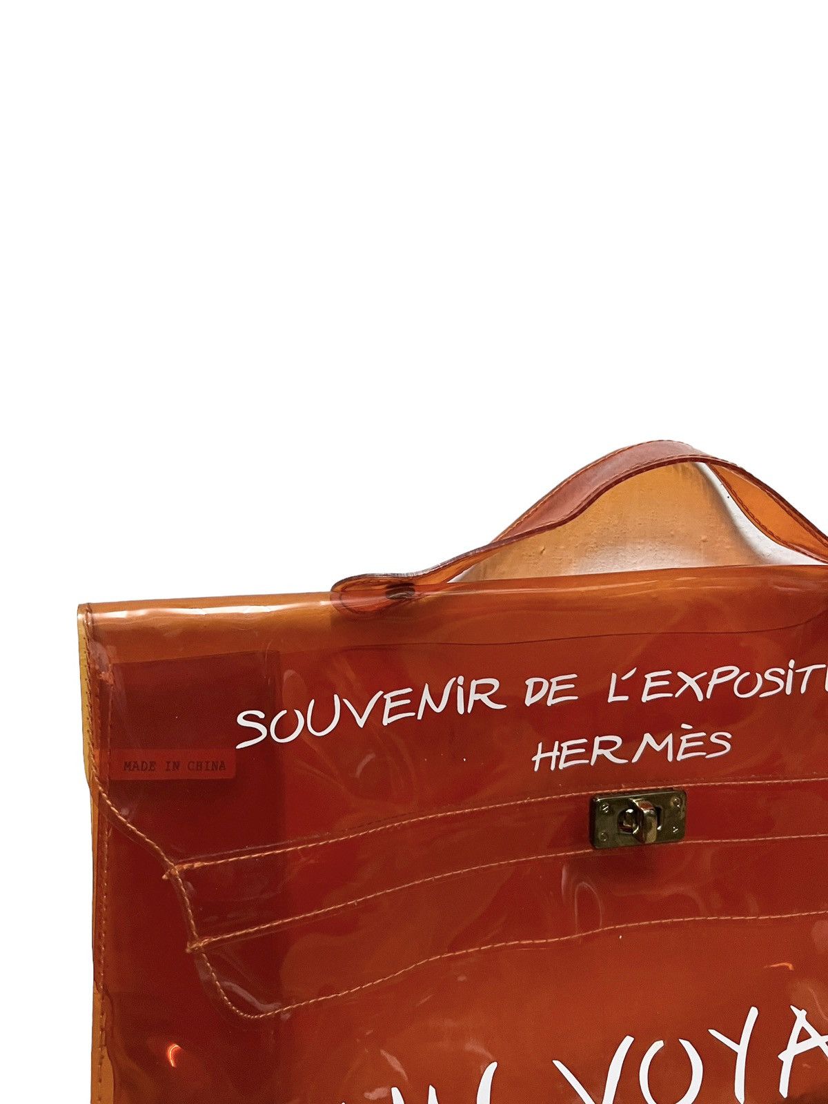 Hermes Hermes Kelly Souvenir De L'Exposition 1998 Vinyl Bag Size ONE SIZE - 10 Thumbnail