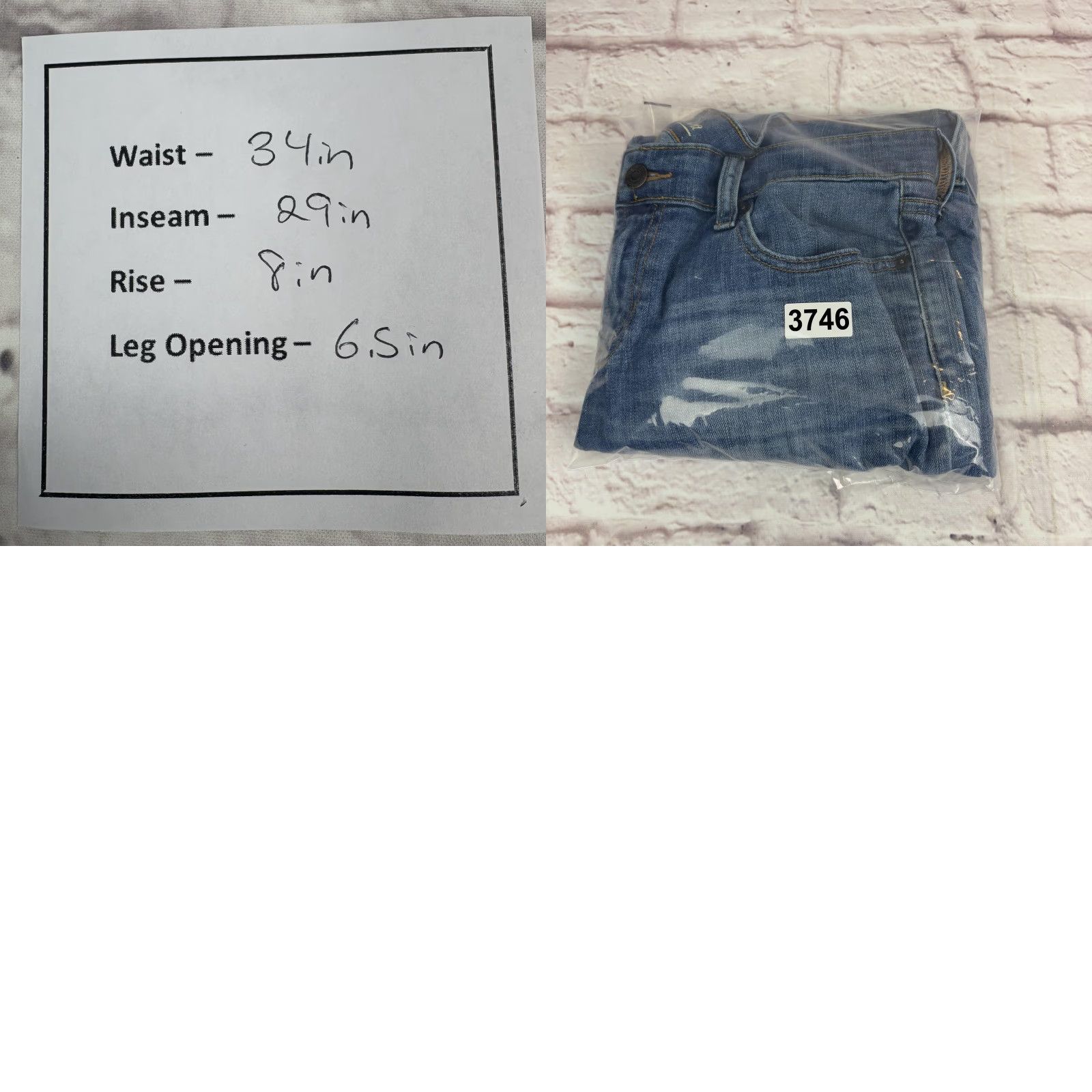 Old Navy Old Navy The Diva Jeans Womens 10 Blue Low Rise Skinny Stretch Denim 34x29 Size 32" / US 10 / IT 46 - 10 Thumbnail
