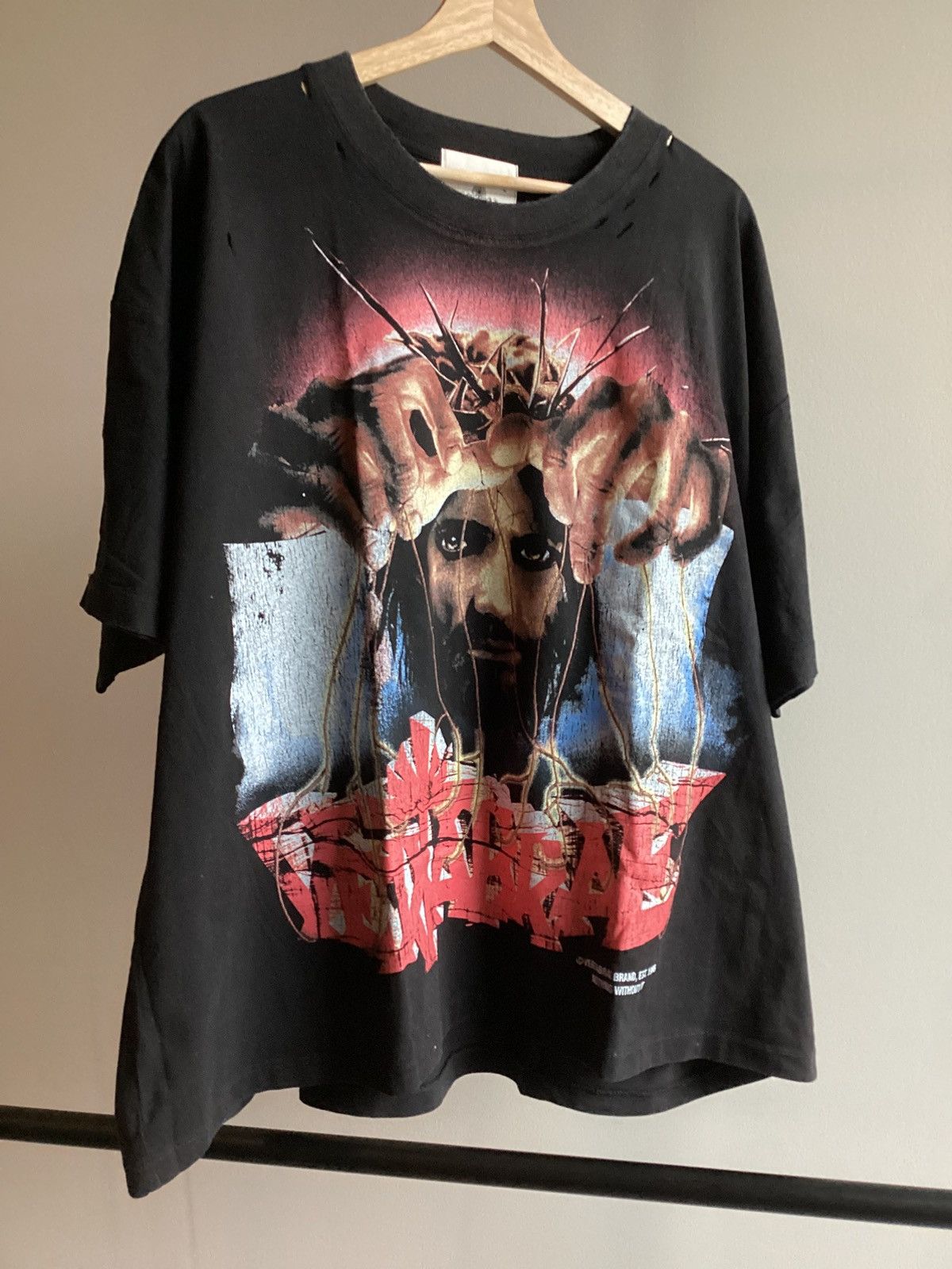 Vertabrae Vertabrae Puppet Master Jesus Tee Size US XXL / EU 58 / 5 - 1 Thumbnail