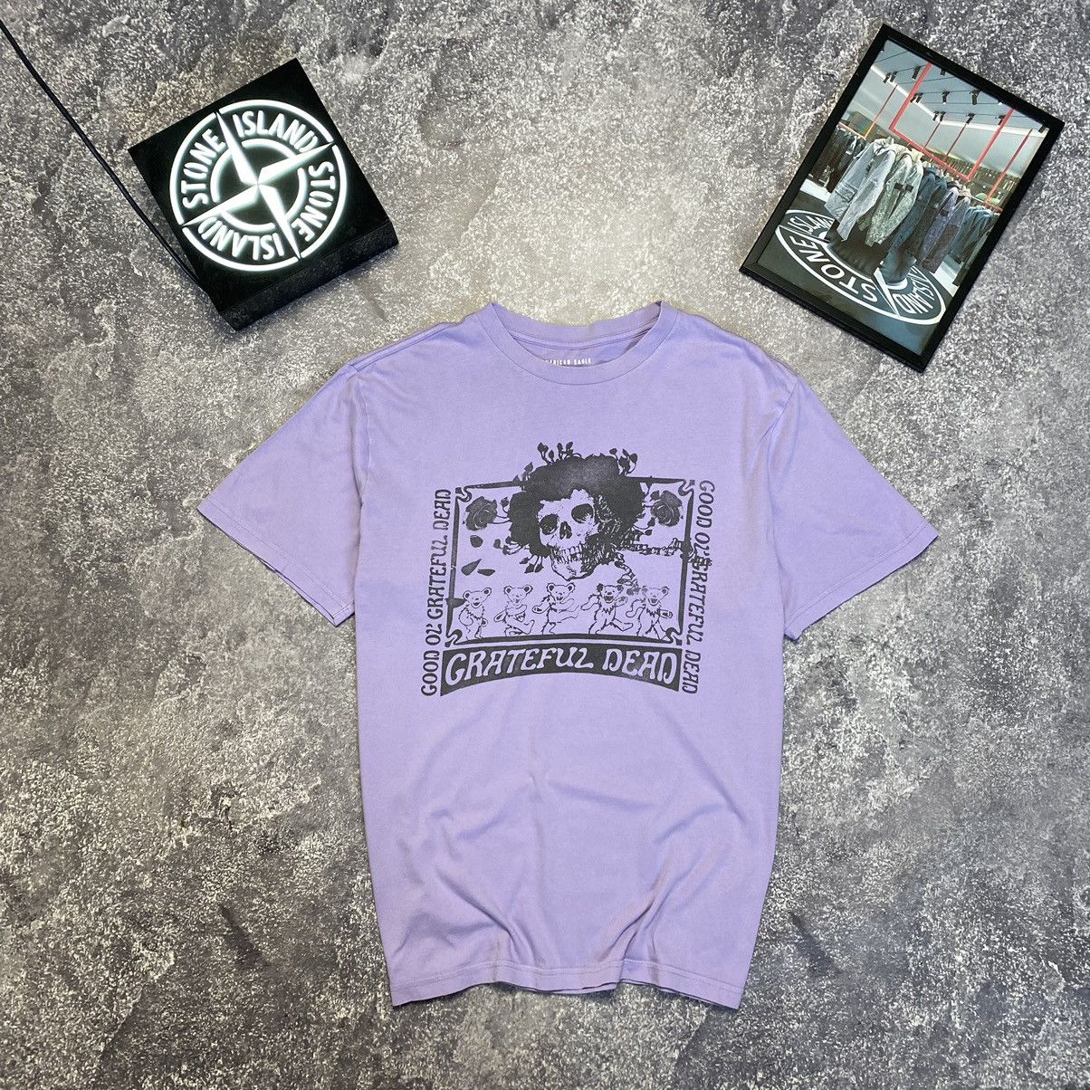 Band Tees Vintage Grateful Dead Big Skeleton logo Graphic 90’s tee Size US L / EU 52-54 / 3 - 1 Thumbnail