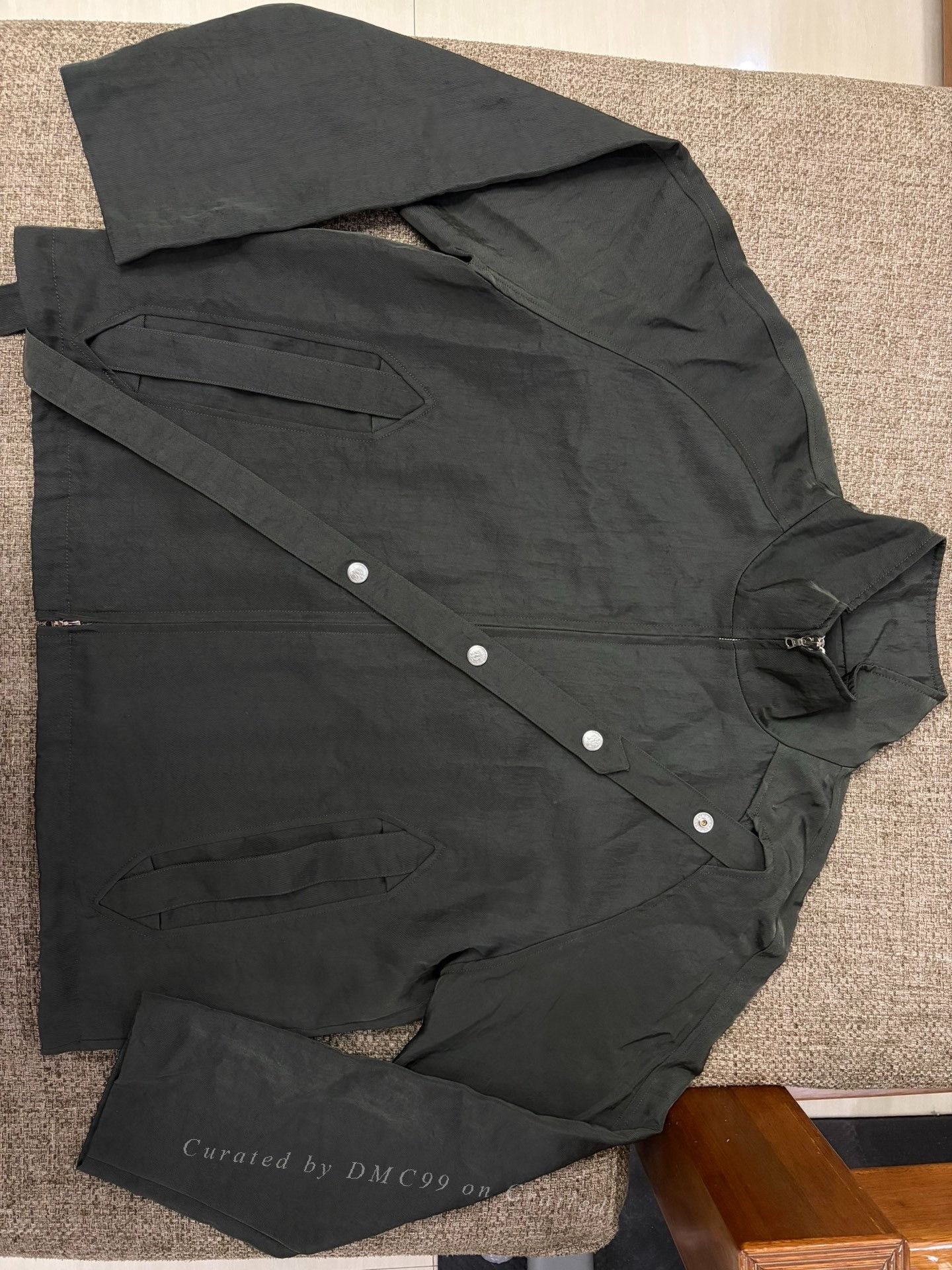 NILOS NULLUS 25AW Ribbon Washed Nylon Jacket Size US M / EU 48-50 / 2 - 1 Thumbnail