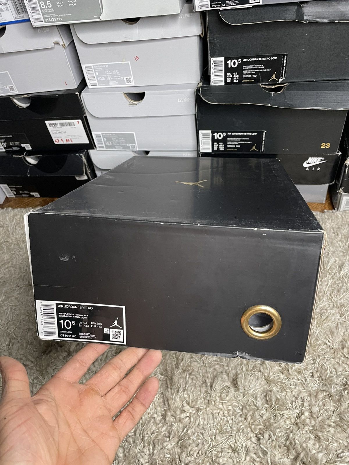 Jordan Brand Jordan 11 Gratitude Size US 10.5 / EU 43-44 - 10 Thumbnail