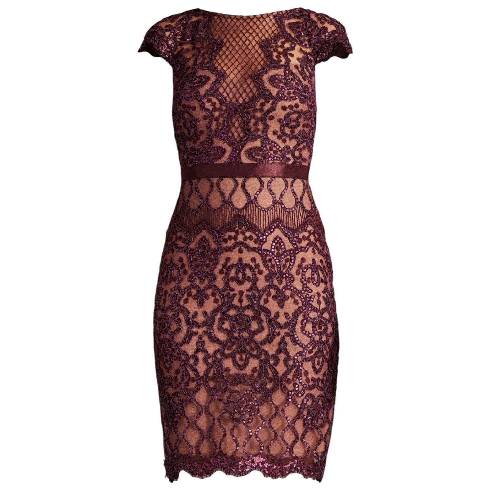 Tadashi Shoji TADASHI SHOJI VINTAGE CREAM SILK RUCHED BODYCON DRESS |  Grailed
