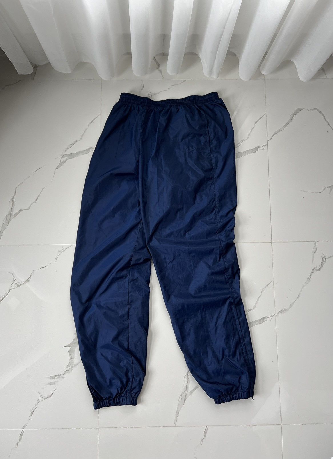Nike × Vintage 90’s NIKE BAGGY PARACHUTE TRACK PANTS GORPCORE SWOOSH Size US 33 - 1 Thumbnail