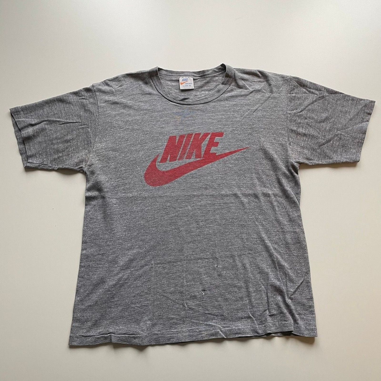 Nike × Streetwear × Vintage Vintage Nike Little Swoosh Tee Shirt 