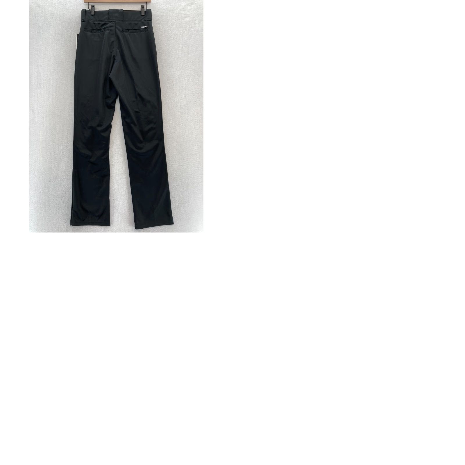Adidas Adidas Aeroready Track Pants Mens Small Black Relaxed Fit Open Bottom Soccer NWT Size US 29 - 9 Thumbnail