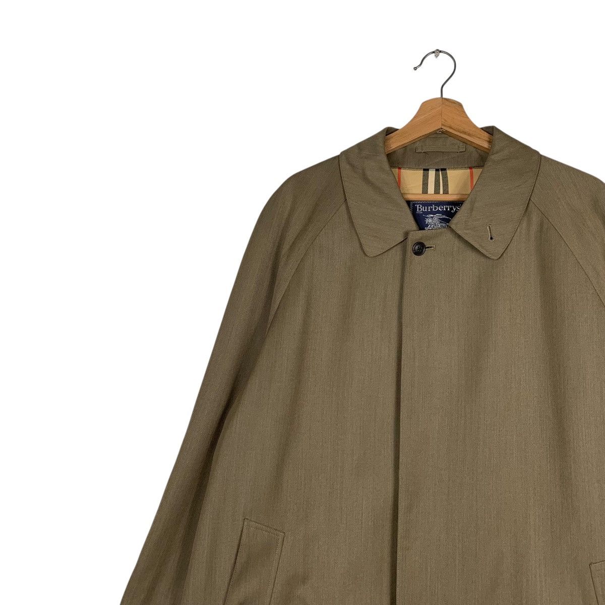 Burberry Vintage Burberrys Nova Check Trench Coat Size US M / EU 48-50 / 2 - 8 Thumbnail