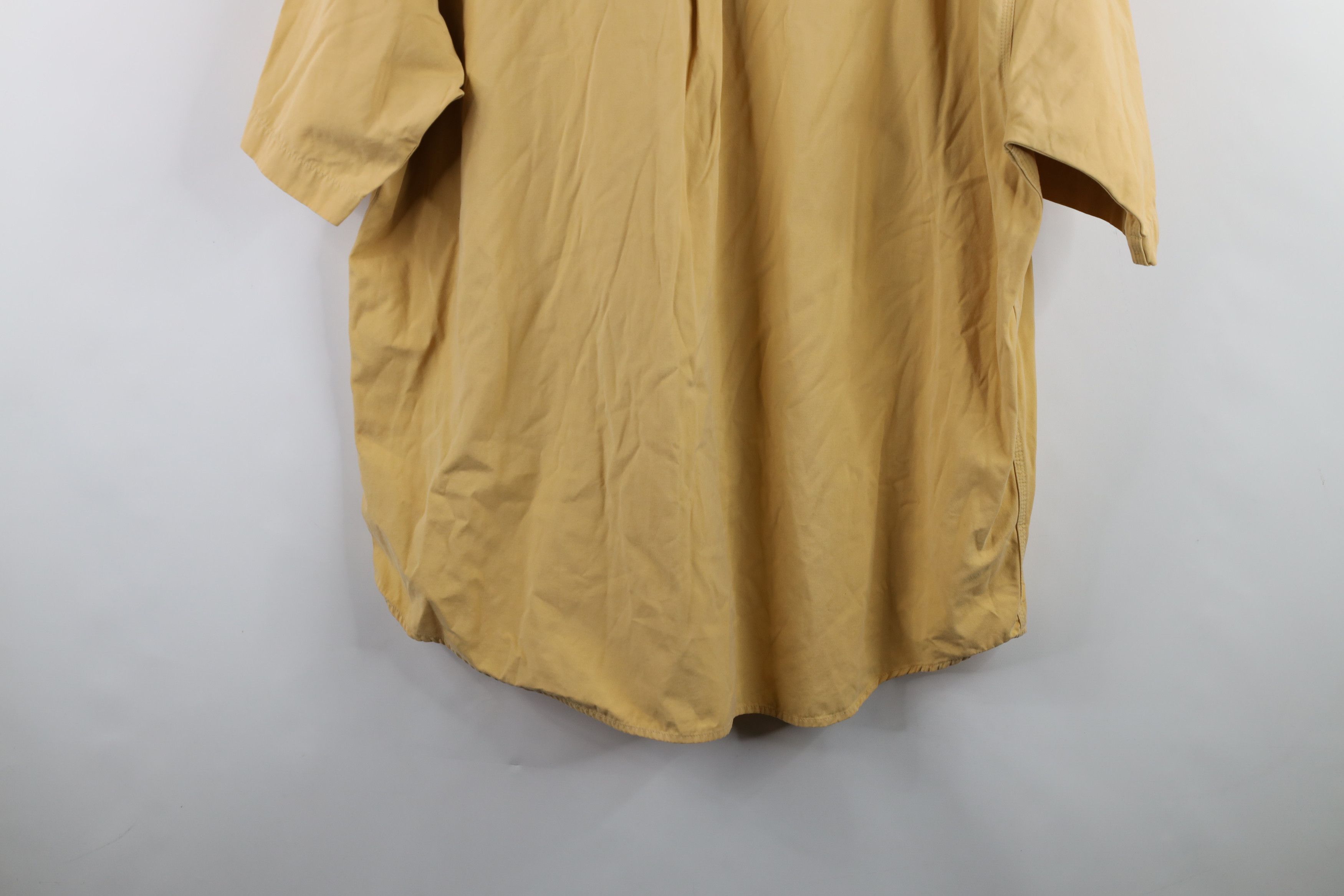 Carhartt × Vintage Vintage Carhartt Heavyweight Short Sleeve Collared Shirt Size US XL / EU 56 / 4 - 14 Thumbnail