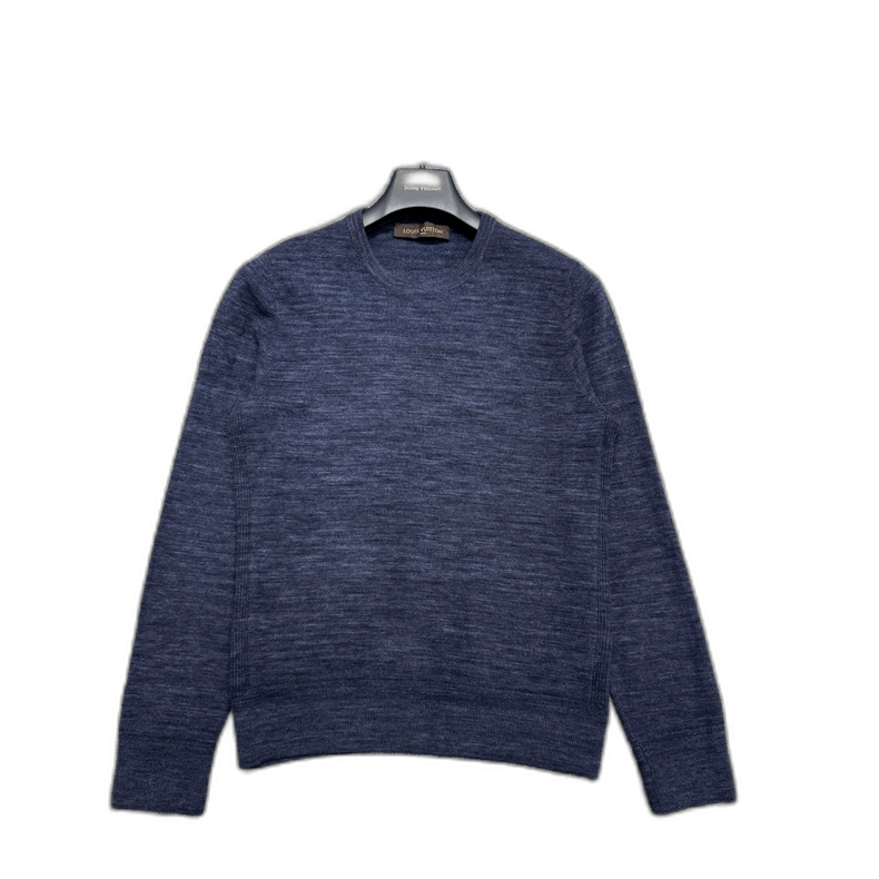 Louis Vuitton louis vuitton blue wool knit sweater-2508 Size US S / EU 44-46 / 1 - 1 Thumbnail