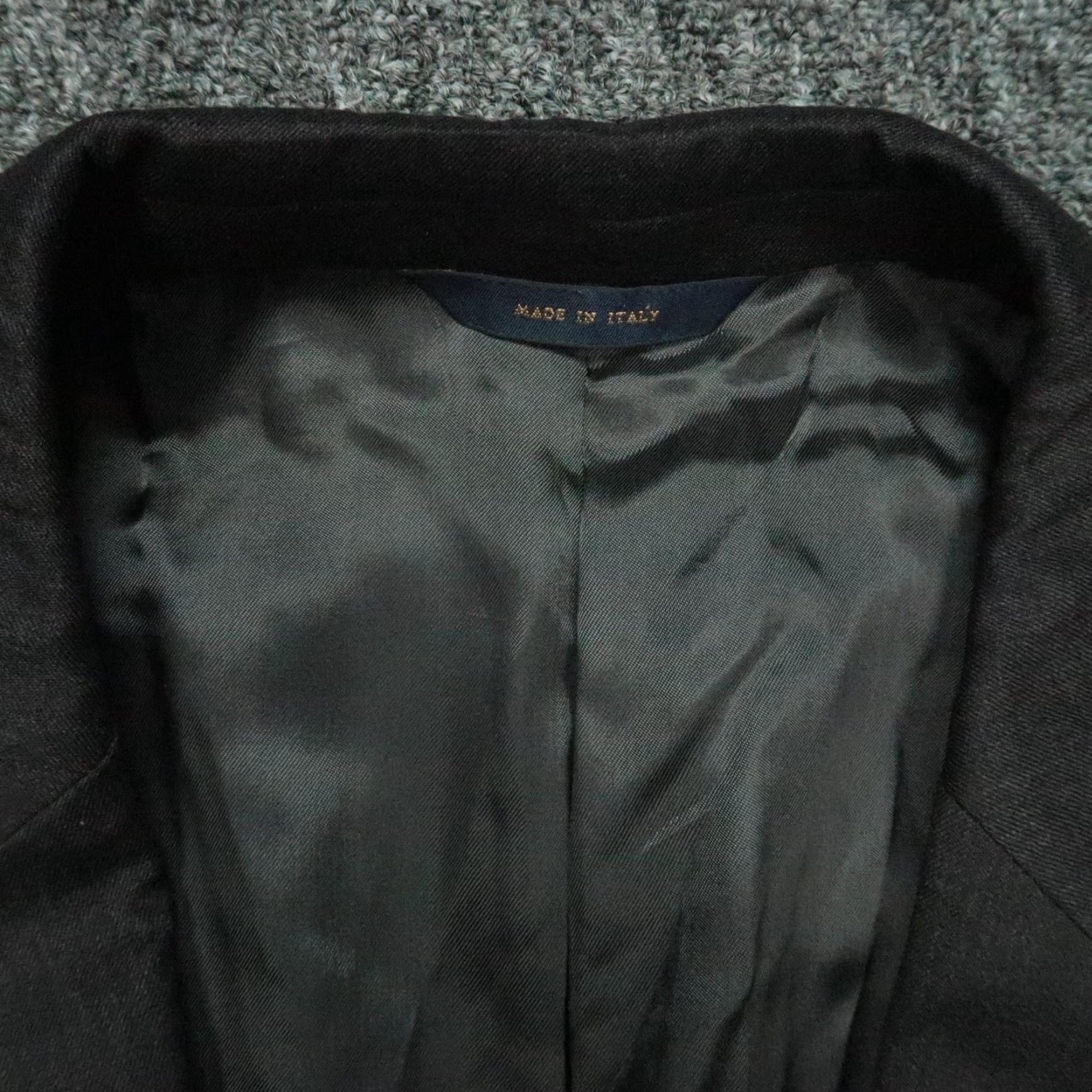 Brooks Brothers Brooks Brothers Sport Coat Blazer Mens 45R Gray 1818 Regent Estrato Wool Italy Size 48R - 3 Thumbnail