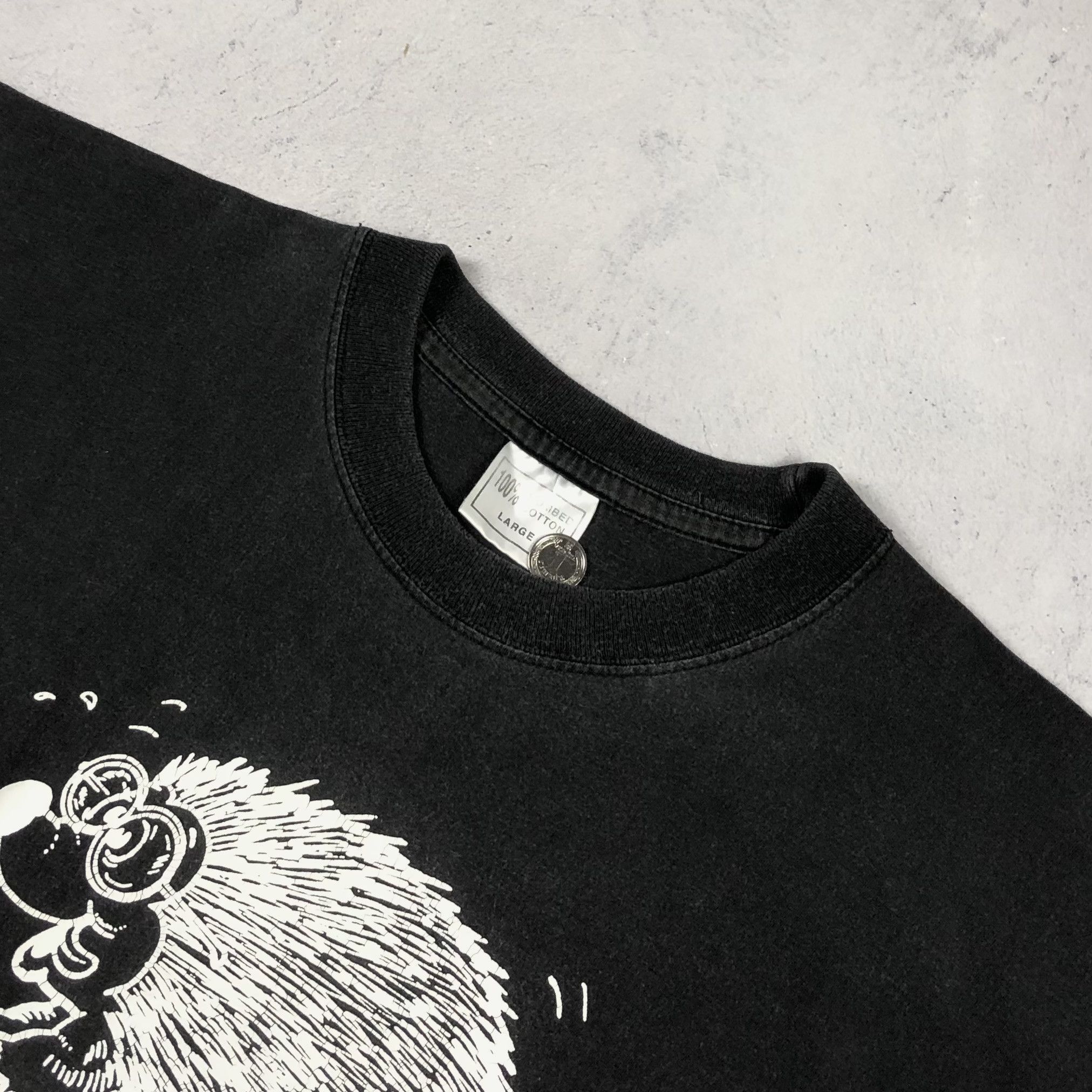 Vintage 90s Adult Dirty Joke Hedgehog Mistake Humour Tee Size US L / EU 52-54 / 3 - 6 Thumbnail