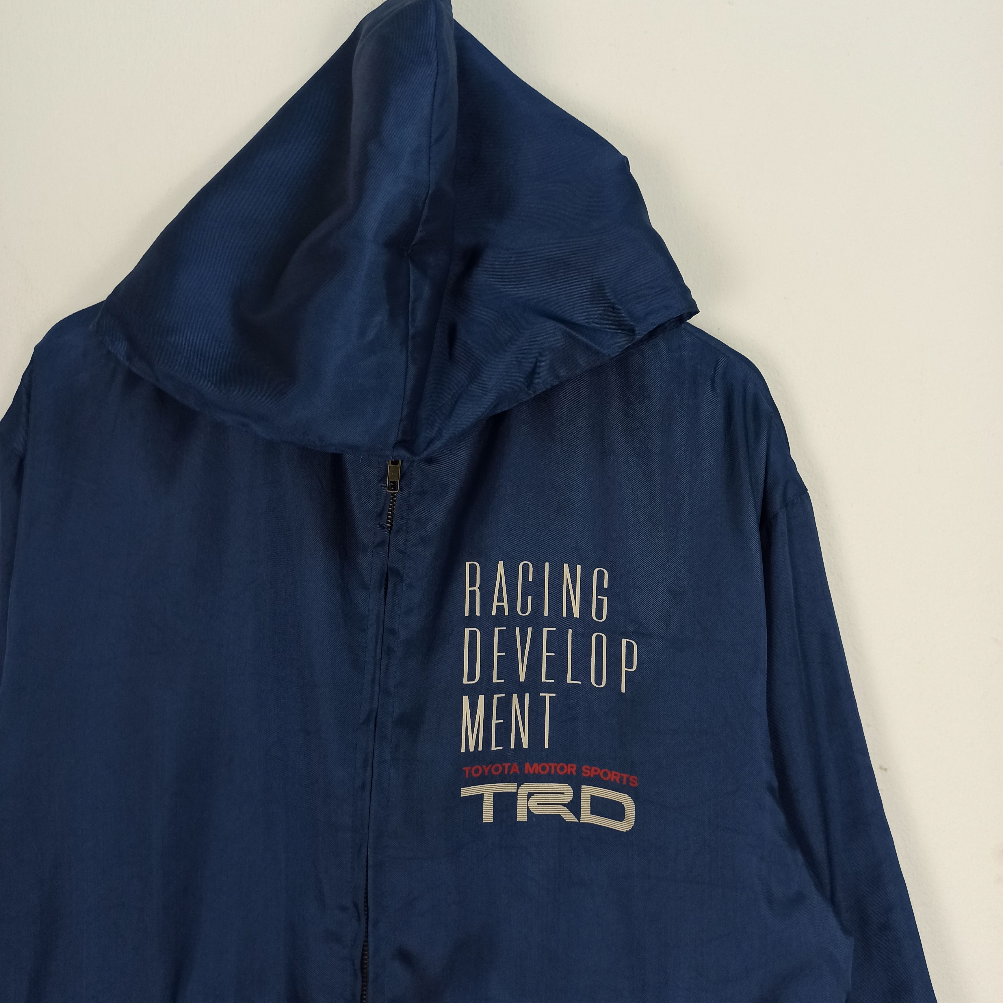 Japanese Brand Vintage TRD Toyota Motor Sports Jacket Hoodie Size US L / EU 52-54 / 3 - 2 Thumbnail