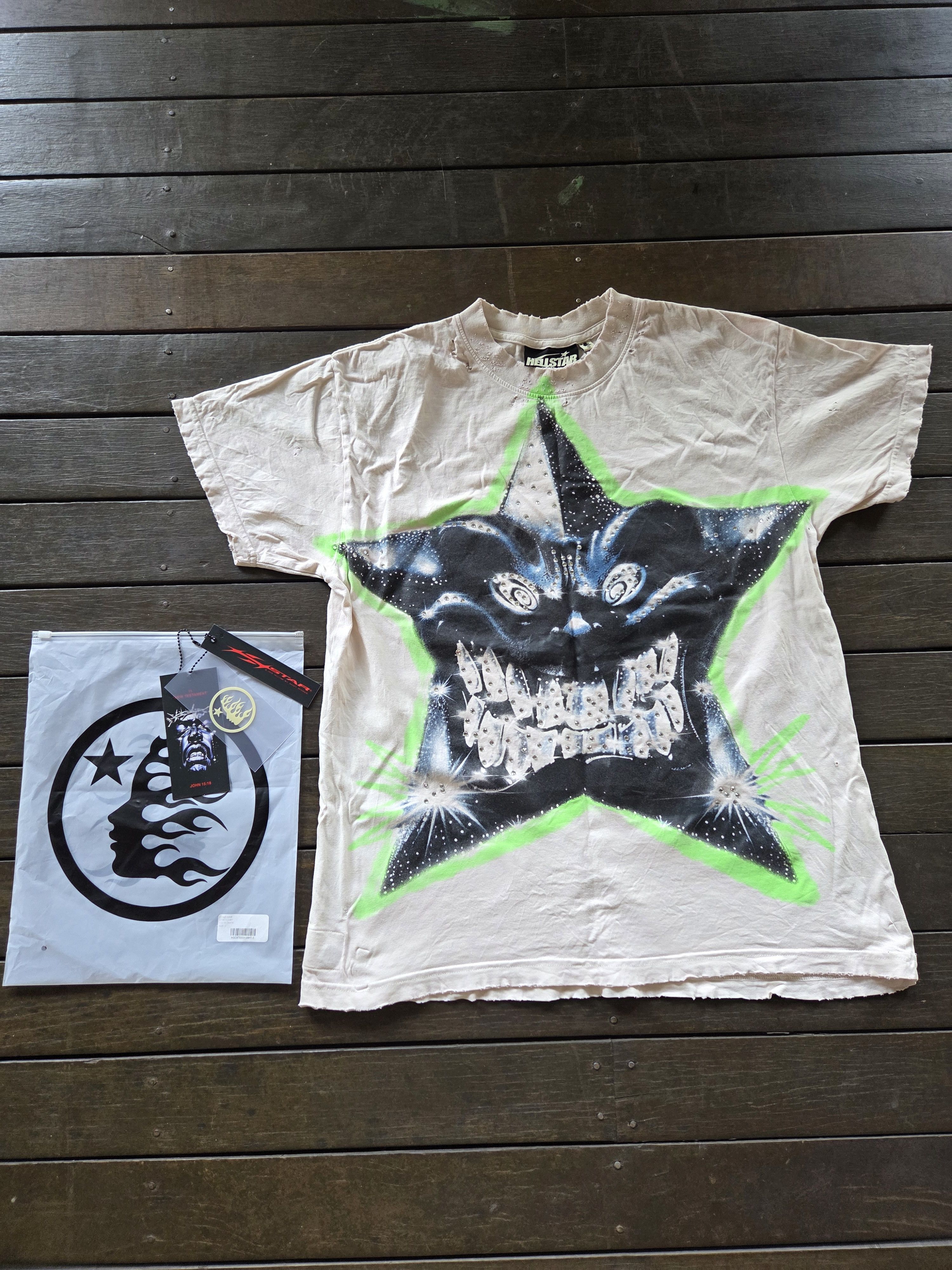 HELLSTAR Hellstar Star t-shirt size small Size US S / EU 44-46 / 1 - 2 Thumbnail
