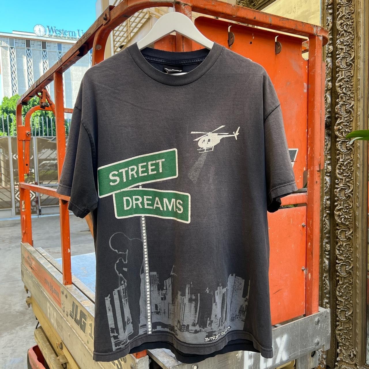 Streetwear STREET DREAMS SUN DYED TEE SHIRT Grailed