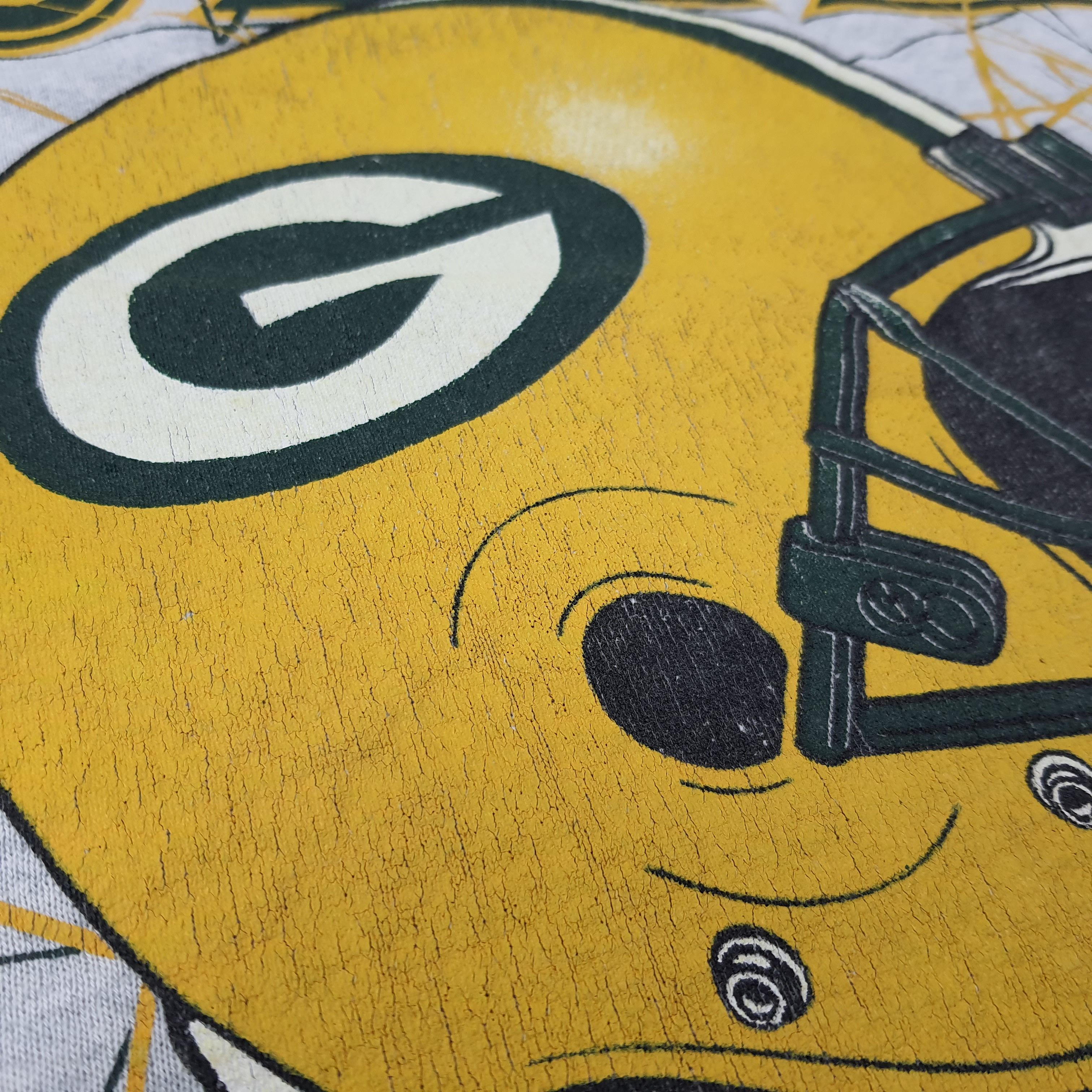 NFL Vintage NFL Green Bay Packers Team Sweatshirt C264N11 Size US XL / EU 56 / 4 - 10 Thumbnail