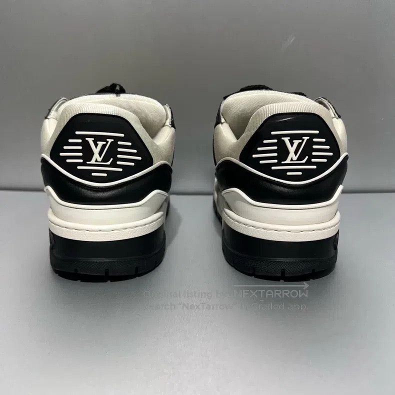 Louis Vuitton Louis Vuitton Trainer Black and White Fat Ding shoes Size US 9 / EU 42 - 5 Thumbnail