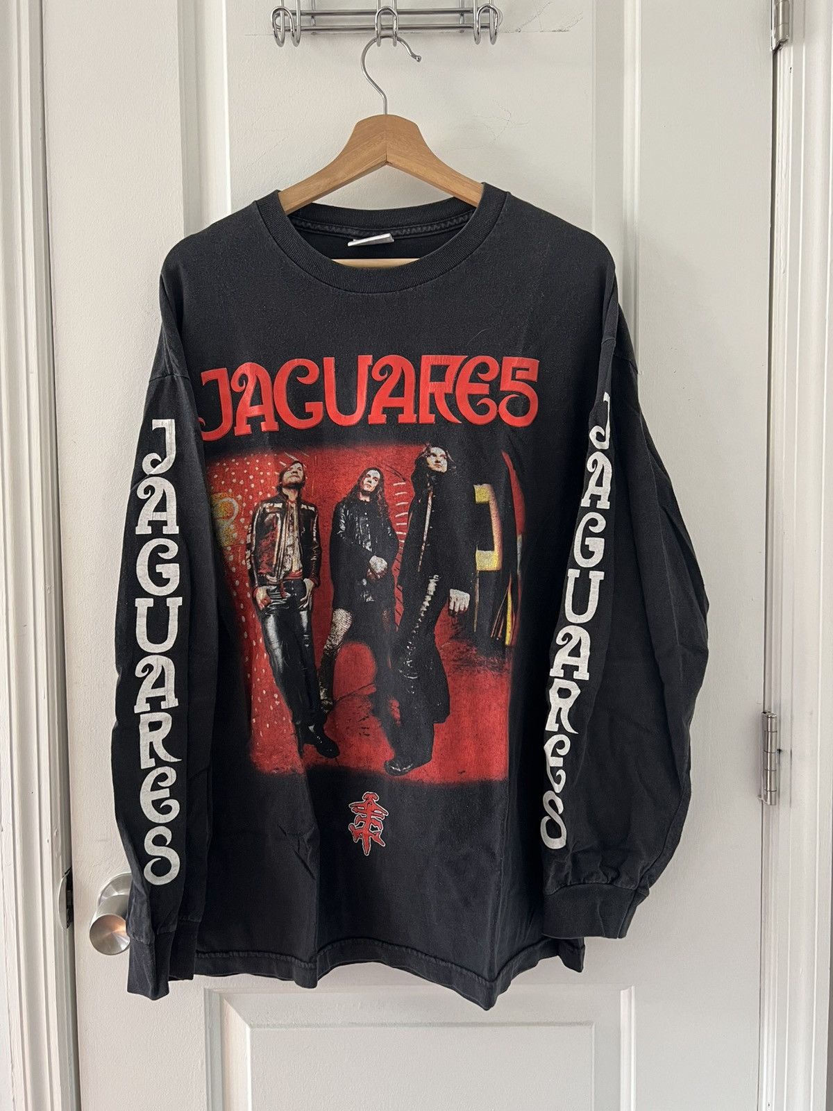 Vintage Jaguares Long Sleeve Band Tee T shirt