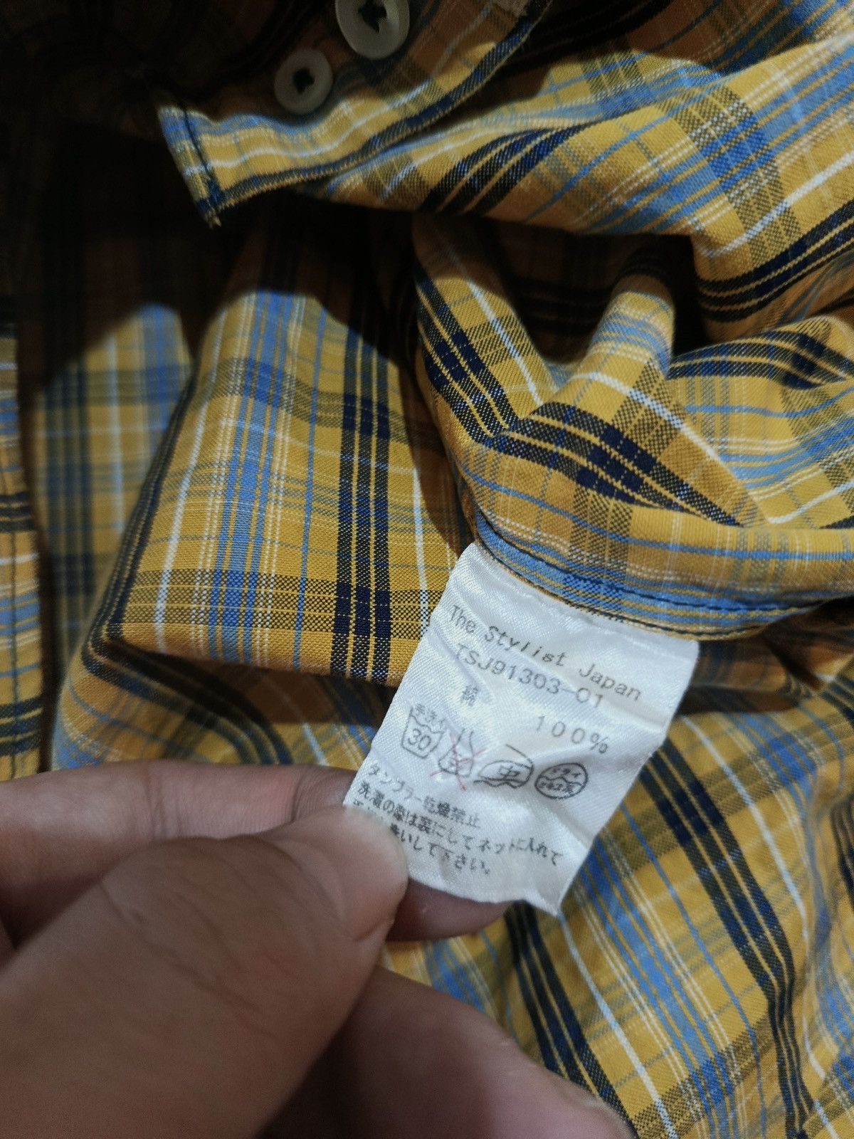 Japanese Brand The stylist japan oxford shirt Size US L / EU 52-54 / 3 - 6 Thumbnail