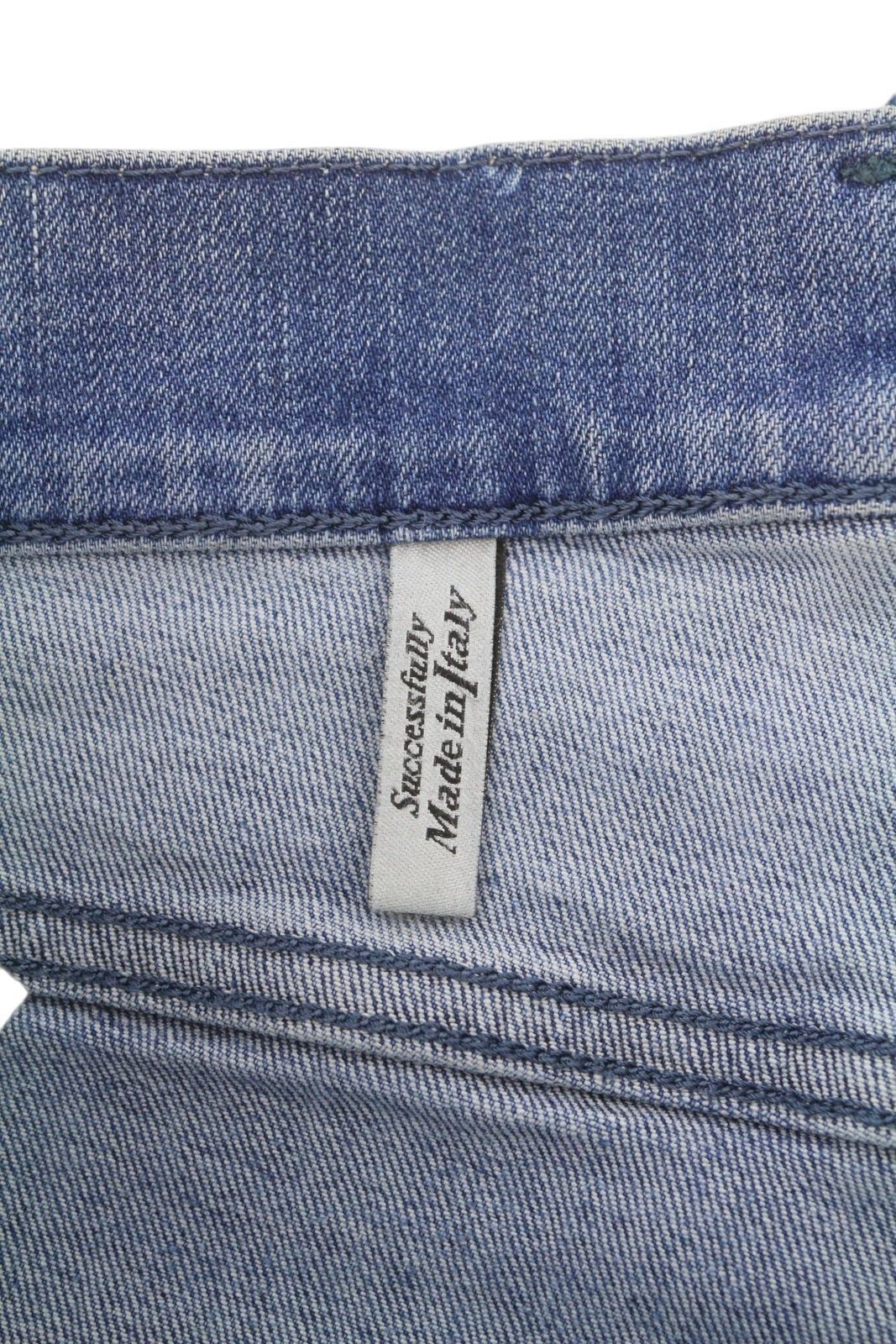 Diesel D-VIDER 084AQ W30/L32 Blue Distress Drop Crotch Jeans 89130 Size US 30 / EU 46 - 6 Thumbnail