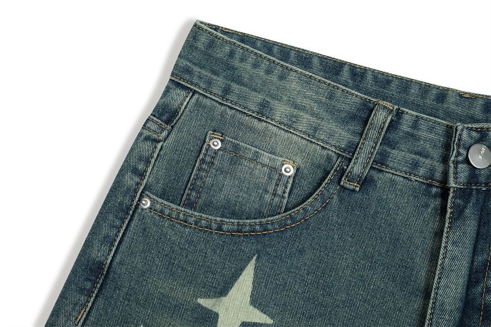 Jean STARS Blue Denim Shorts Size US 28 / EU 44 - 4 Thumbnail