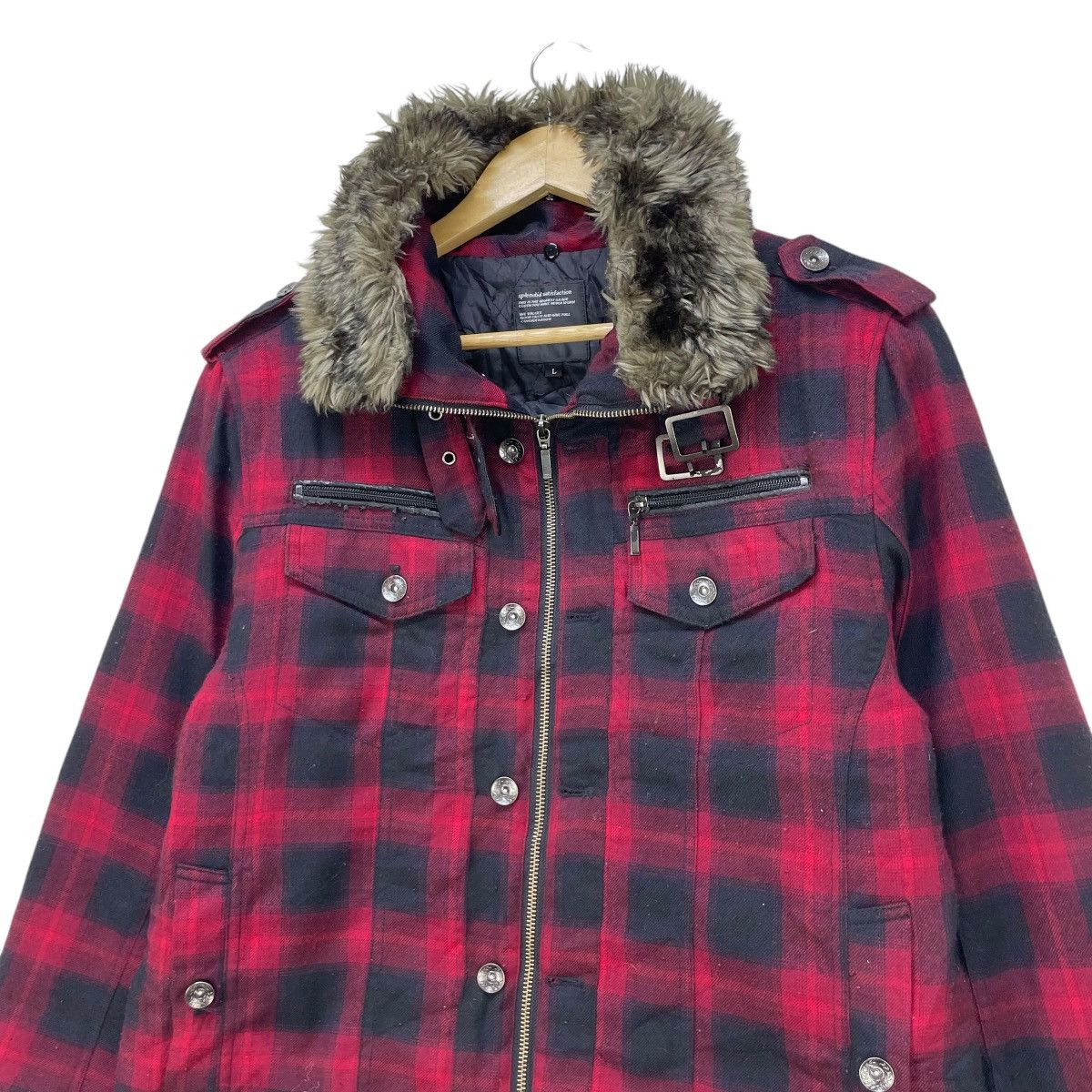 If Six Was Nine × Japanese Brand × Le Grande Bleu (L.G.B.) 💥Japanese Brand Slpendid Tartan Gothic Jacket Size US M / EU 48-50 / 2 - 3 Thumbnail