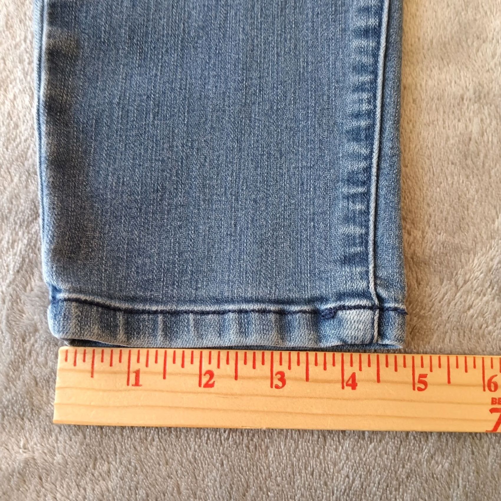 Vintage Democracy Absolution Ankle Jeans Womens Size 10 Blue Light Wash Stretch 31x28 Jeans 5-Pocket Womens Mens no, repeating not allowed Size 32" / US 10 / IT 46 - 6 Thumbnail