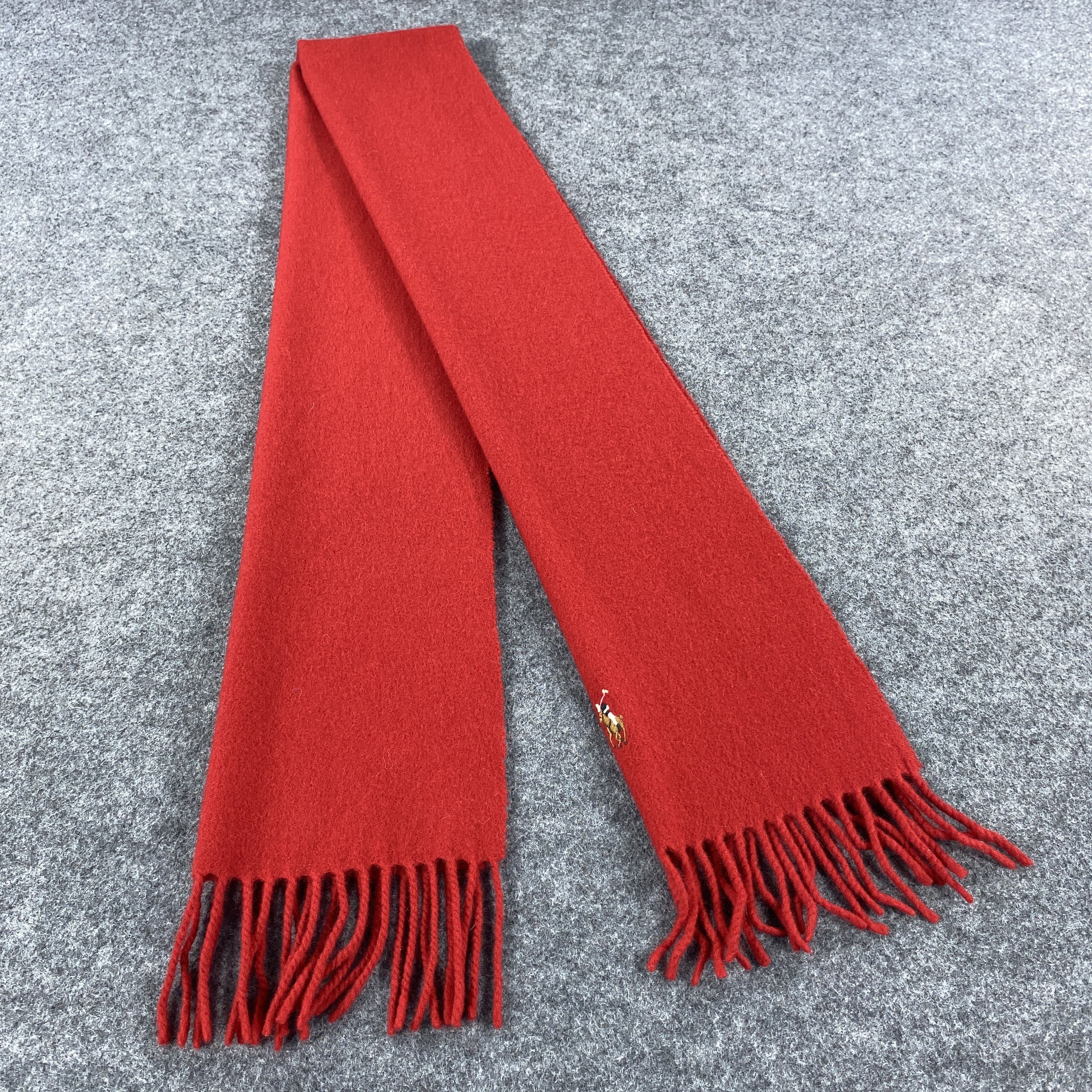 Polo Ralph Lauren × Vintage GF10438 Polo Ralph Lauren Scarf Neck Wear Muffler Nova Check Size ONE SIZE - 1 Thumbnail