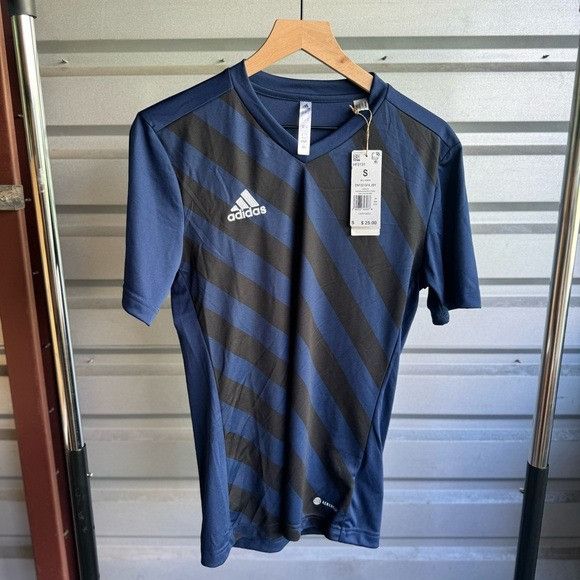 Adidas NWT ADIDAS ENTRADA 22 MEN’S T-SHIRT GRAPHIC JERSEY SZ SMALL Size US S / EU 44-46 / 1 - 2 Thumbnail