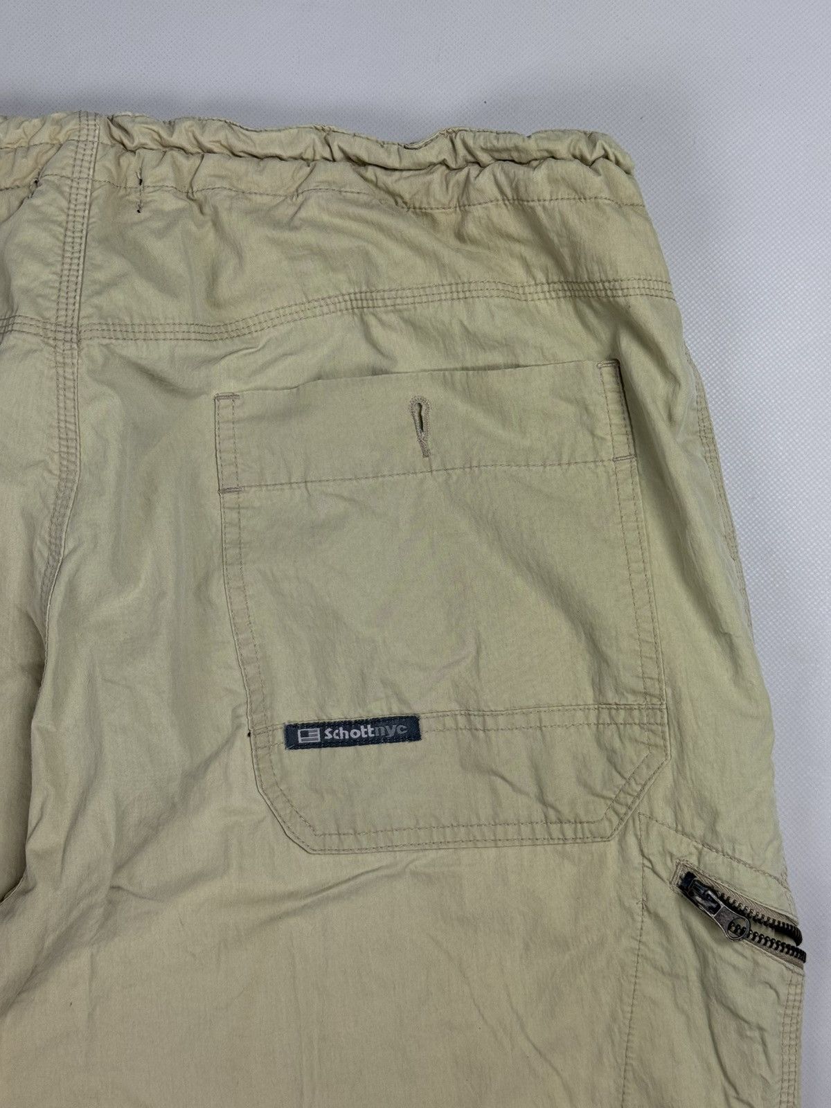 Schott × Vintage Schott NYC Vintage Military Style Parachute Pants Trousers Size US 36 / EU 52 - 25 Thumbnail