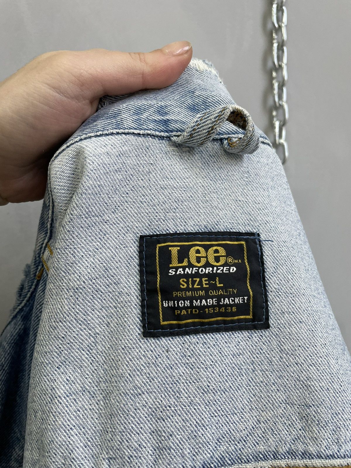 Lee Lee Classic Washed faded Jacket Oversized Vintage 90s Size US L / EU 52-54 / 3 - 15 Thumbnail