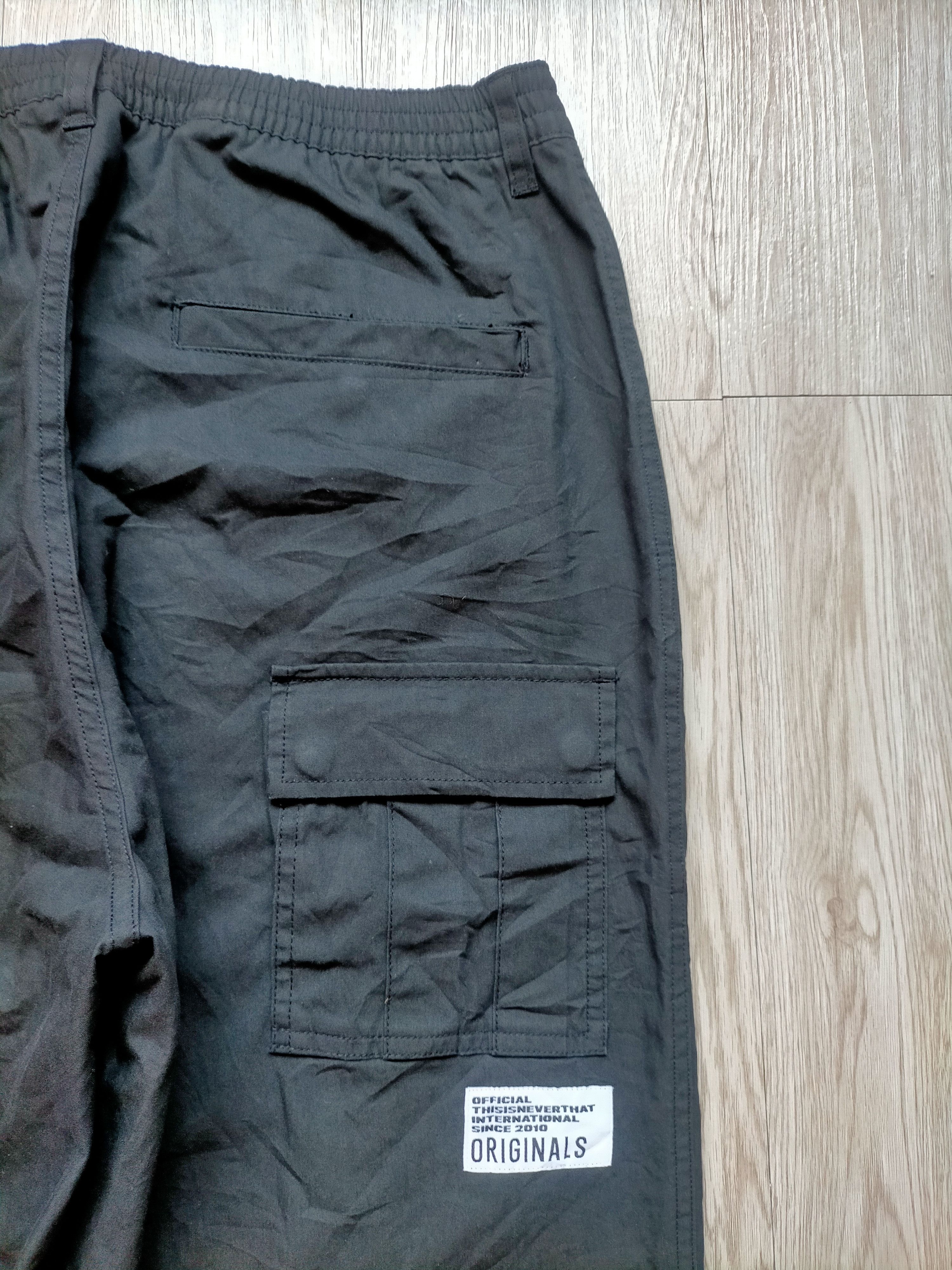 thisisneverthat Thisisneverthat Multipocket cargo Zipped black Pants Size US 32 / EU 48 - 17 Thumbnail