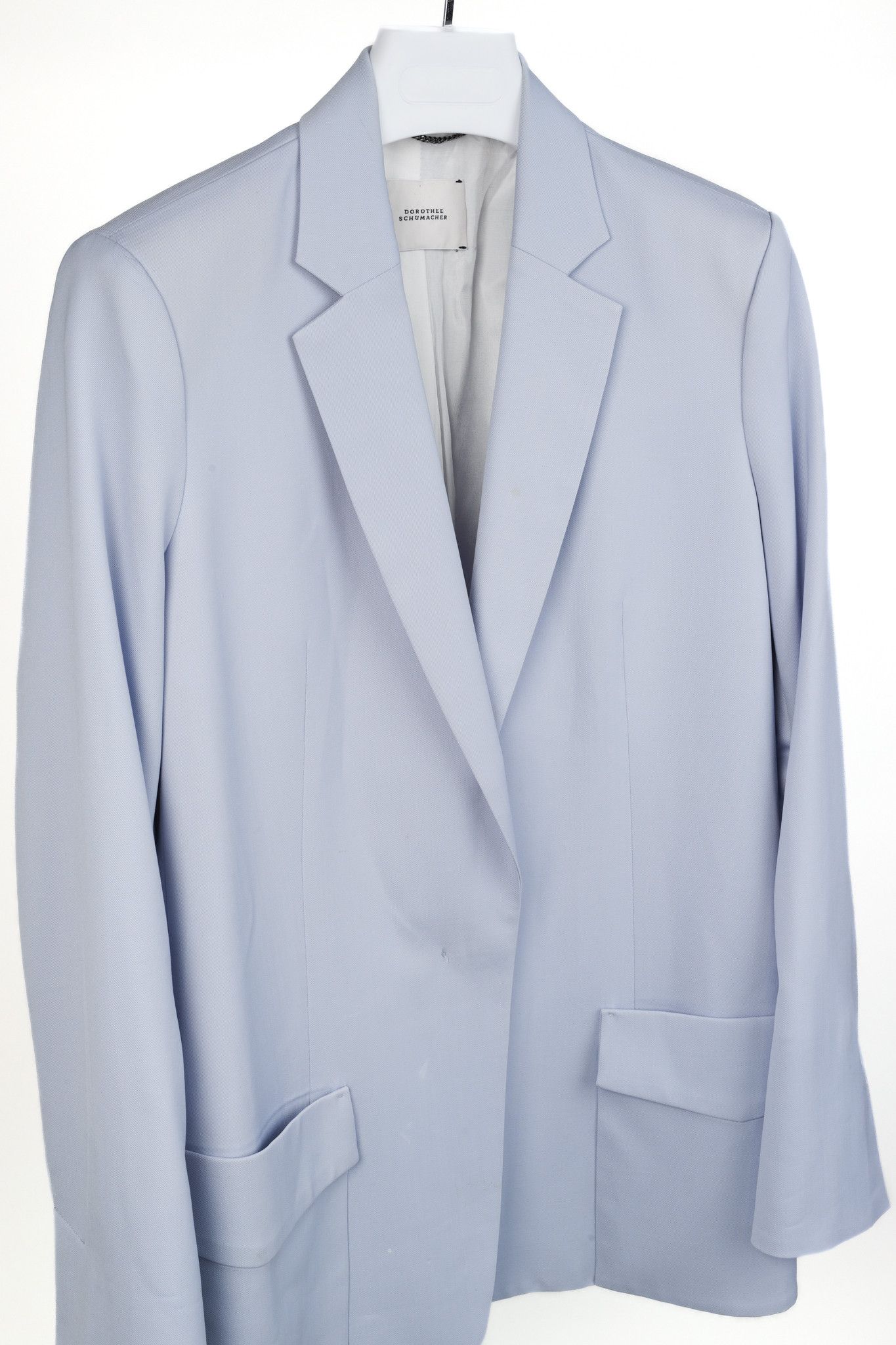 DOROTHEE SCHUMACHER Dorothee Schumacher Stretch-Wool Hidden-Button Blazer Size S / US 4 / IT 40 - 3 Thumbnail