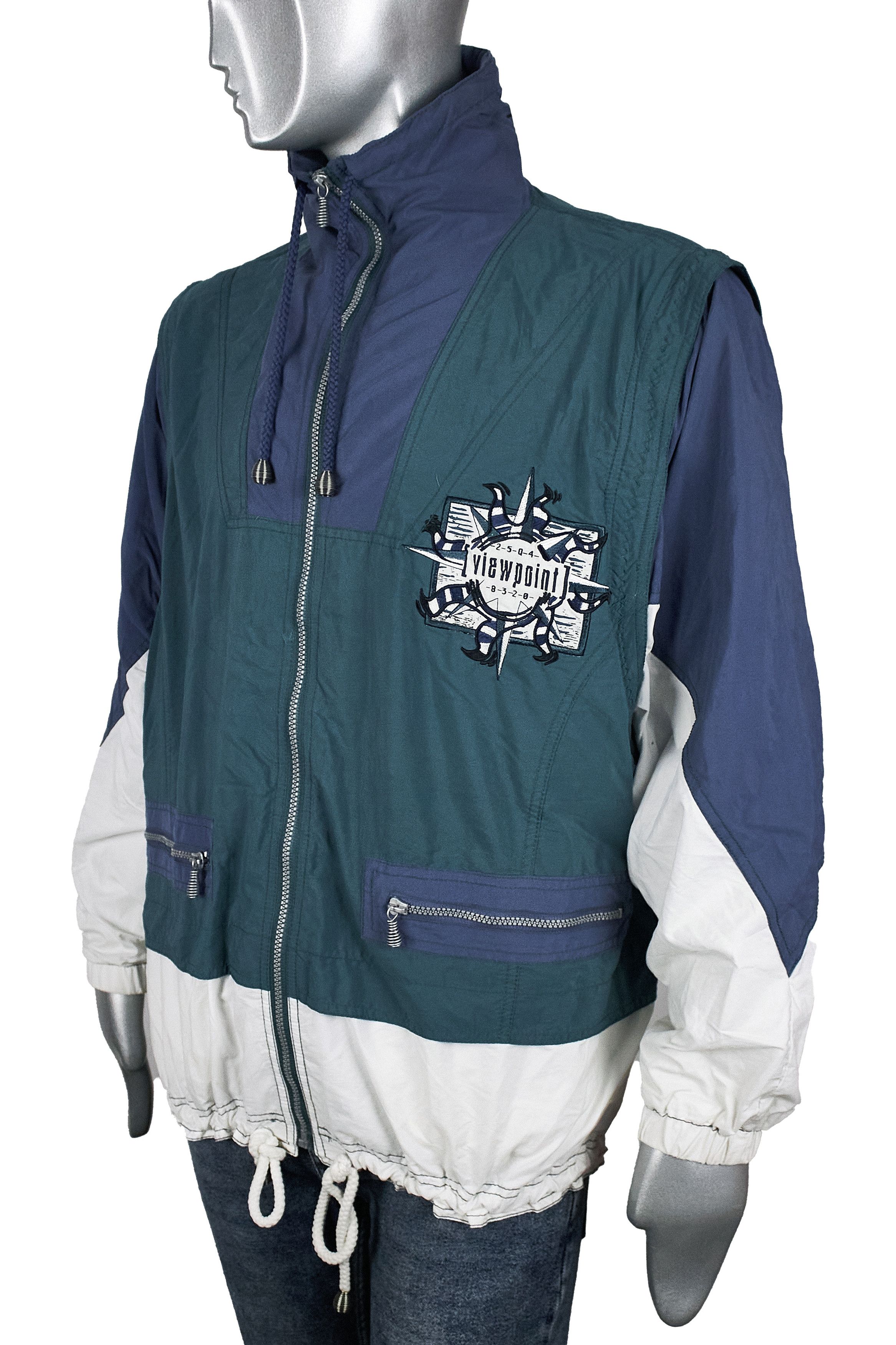Vintage Vintage Y2K windbreaker transformer jacket vest Killtec Size US L / EU 52-54 / 3 - 3 Thumbnail